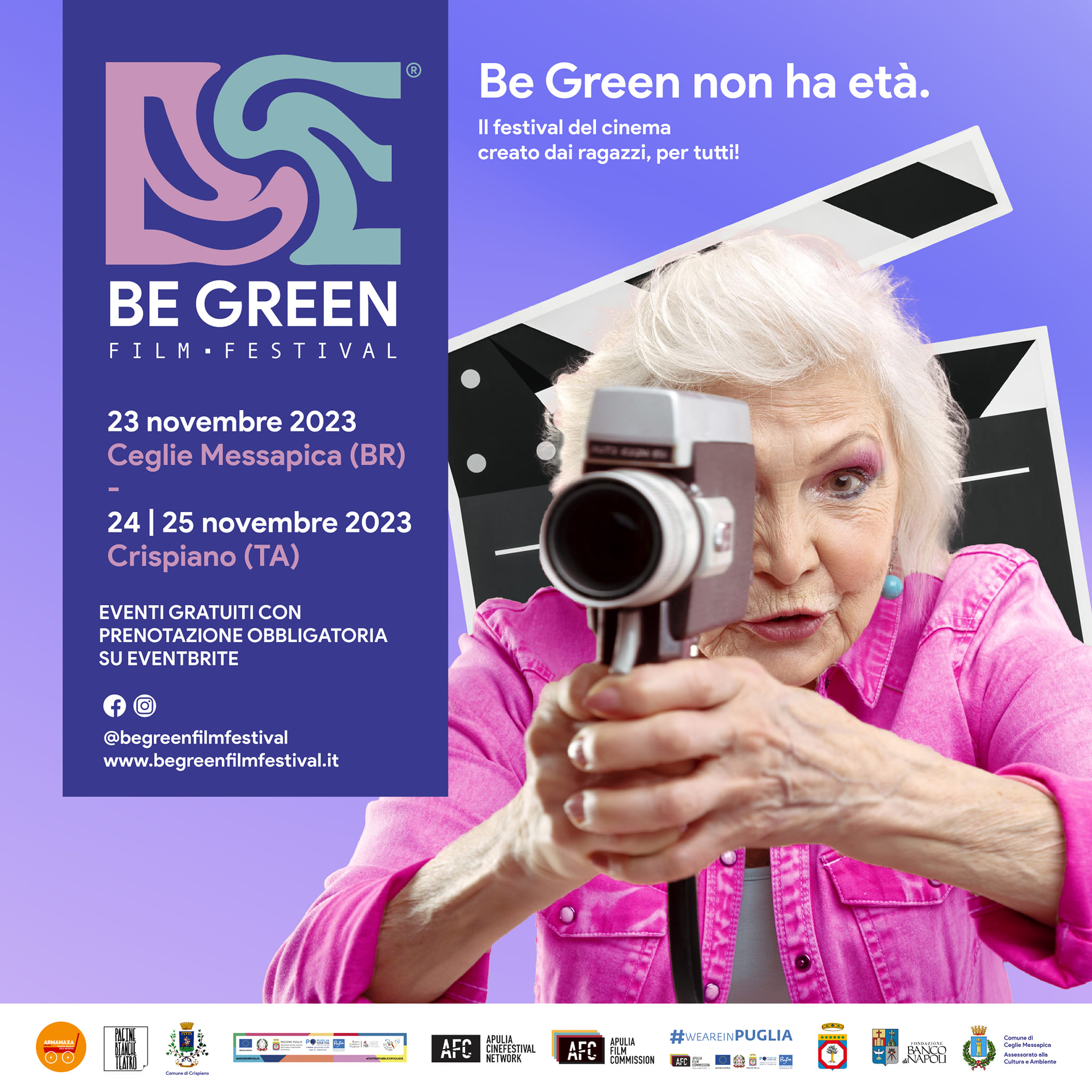 Al via la seconda edizione del Be Green Film Festival