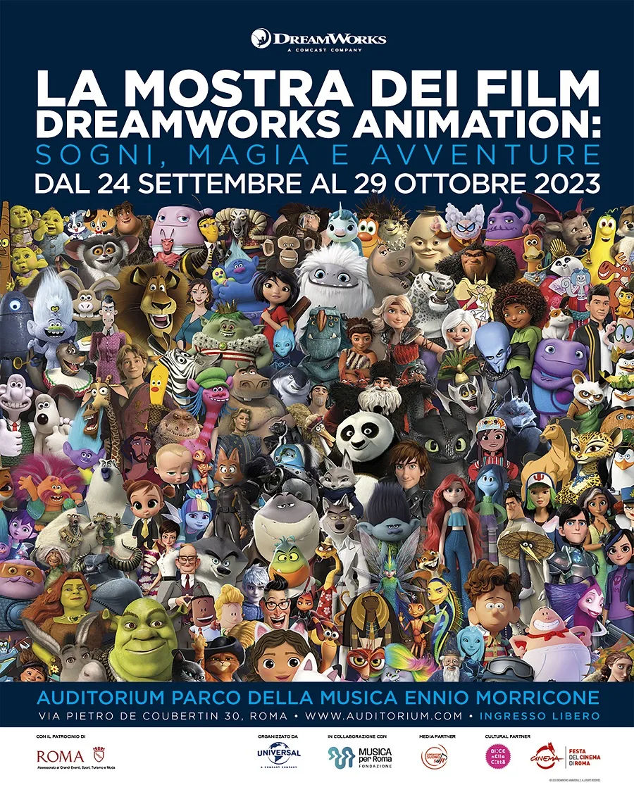 La Mostra dei Film DreamWorks: sogni, magia e avventure