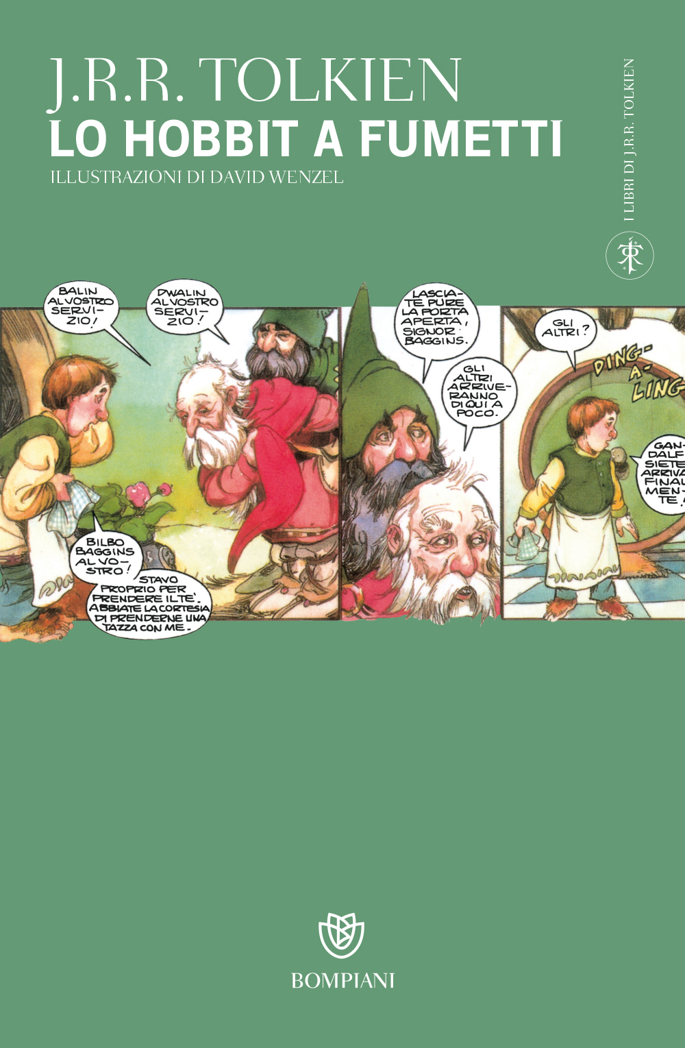 Lo Hobbit a Fumetti illustrato da David Wenzel
