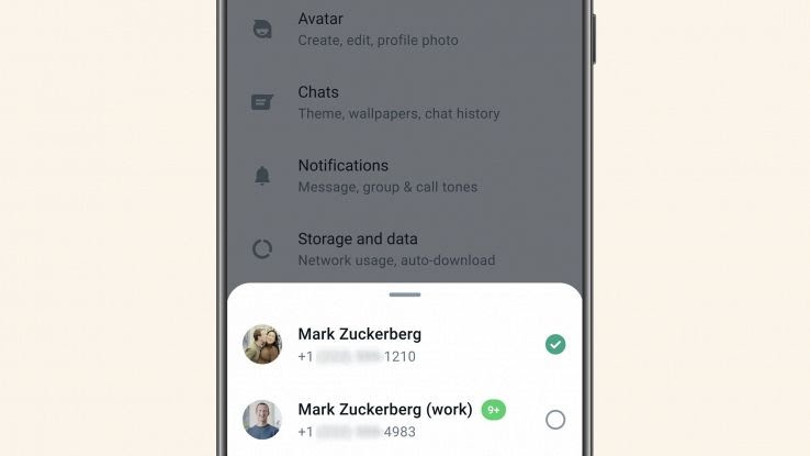 Whatsapp: due account, un solo device