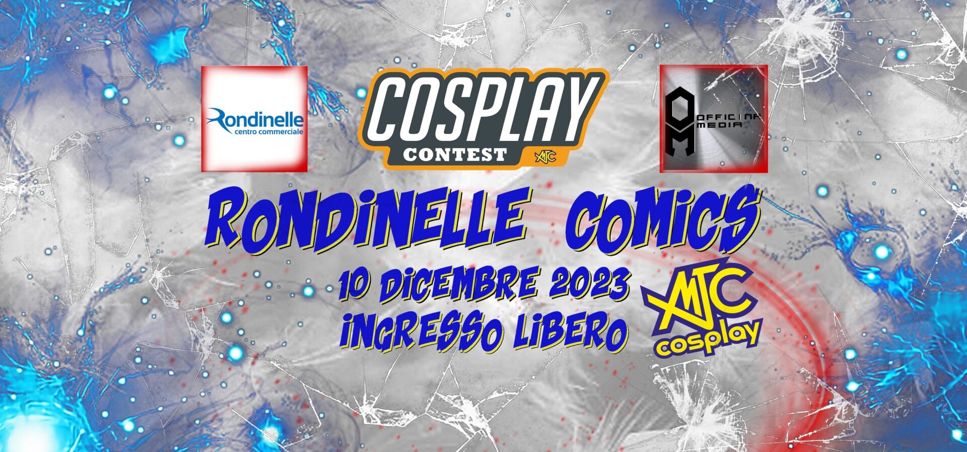 Mjcosplayeventi presenta Rondinelle Comics: 10 dicembre 2023: