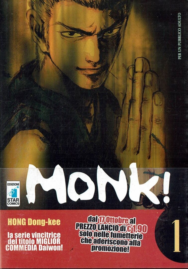 Monk, la nuova serie manhwa di Hong Dong-kee