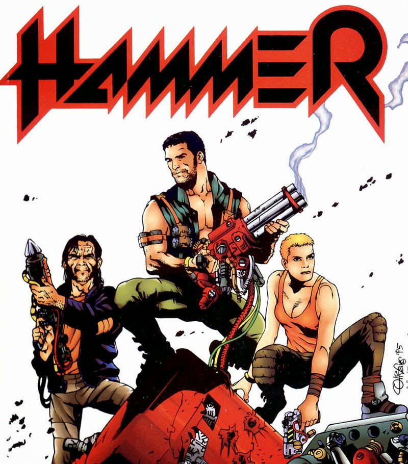 Hammer la Space Saga di fantascienza a fumetti