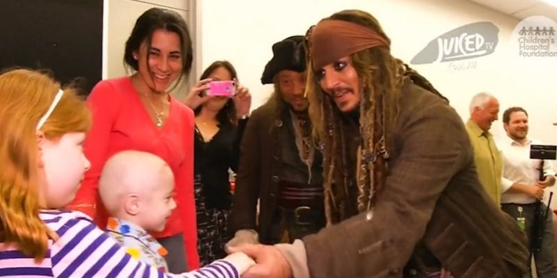 Capitan Jack Sparrow abborda un Ospedale!