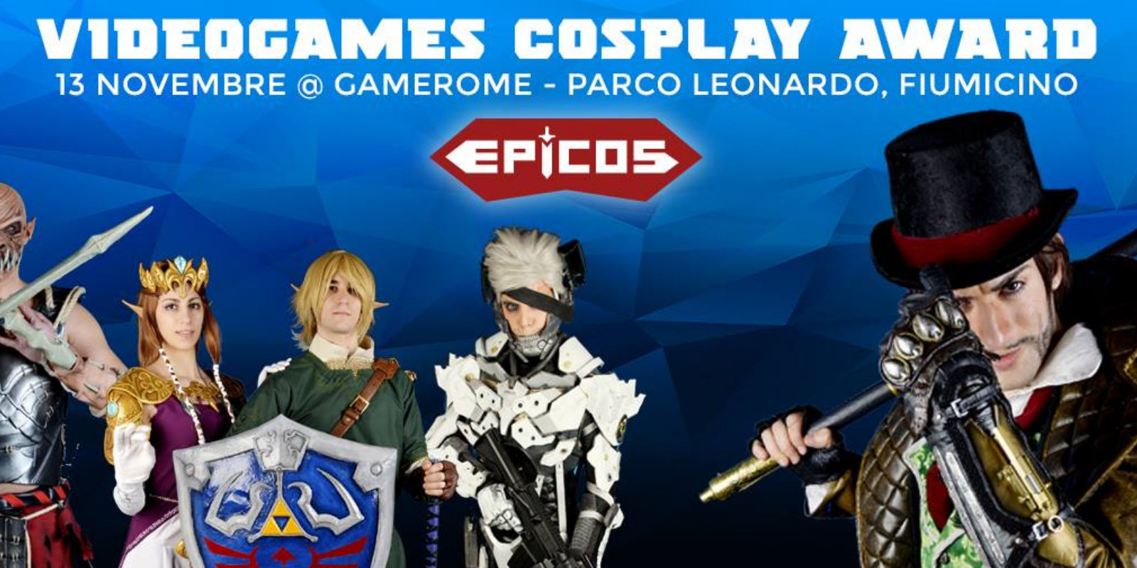 Videogames Cosplay Award a Gamerome 2016