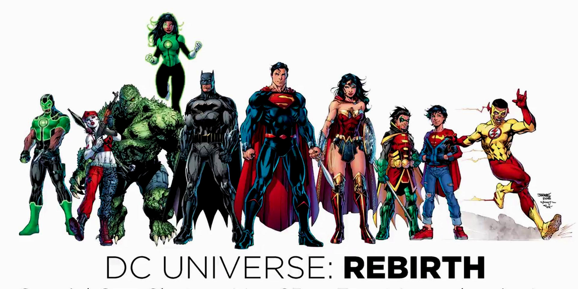 I cofanetti della Rinascita degli eroi DC Comics