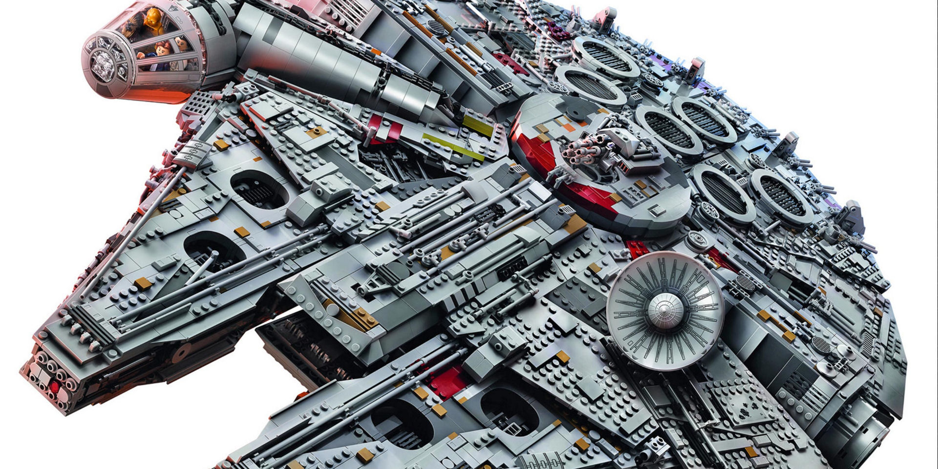 Il grandioso Millenium Falcon della Lego