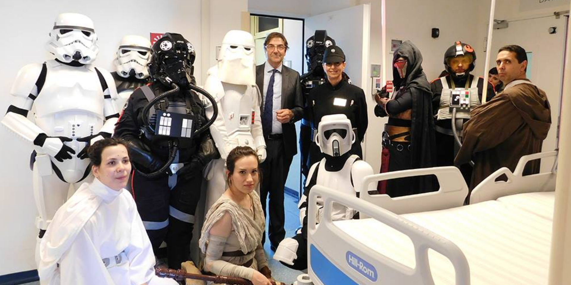 Gli Ultimi Jedi all’Ospedale Niguarda di Milano