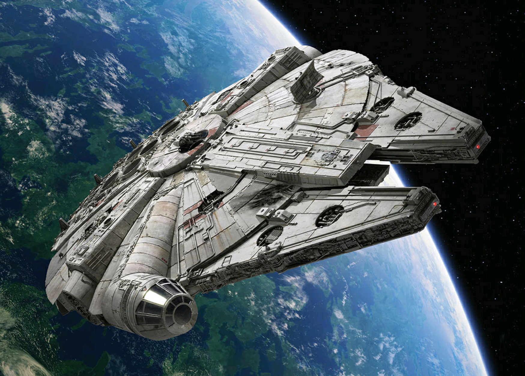 Il Millennium Falcon, la “vecchia carretta” più famosa della galassia