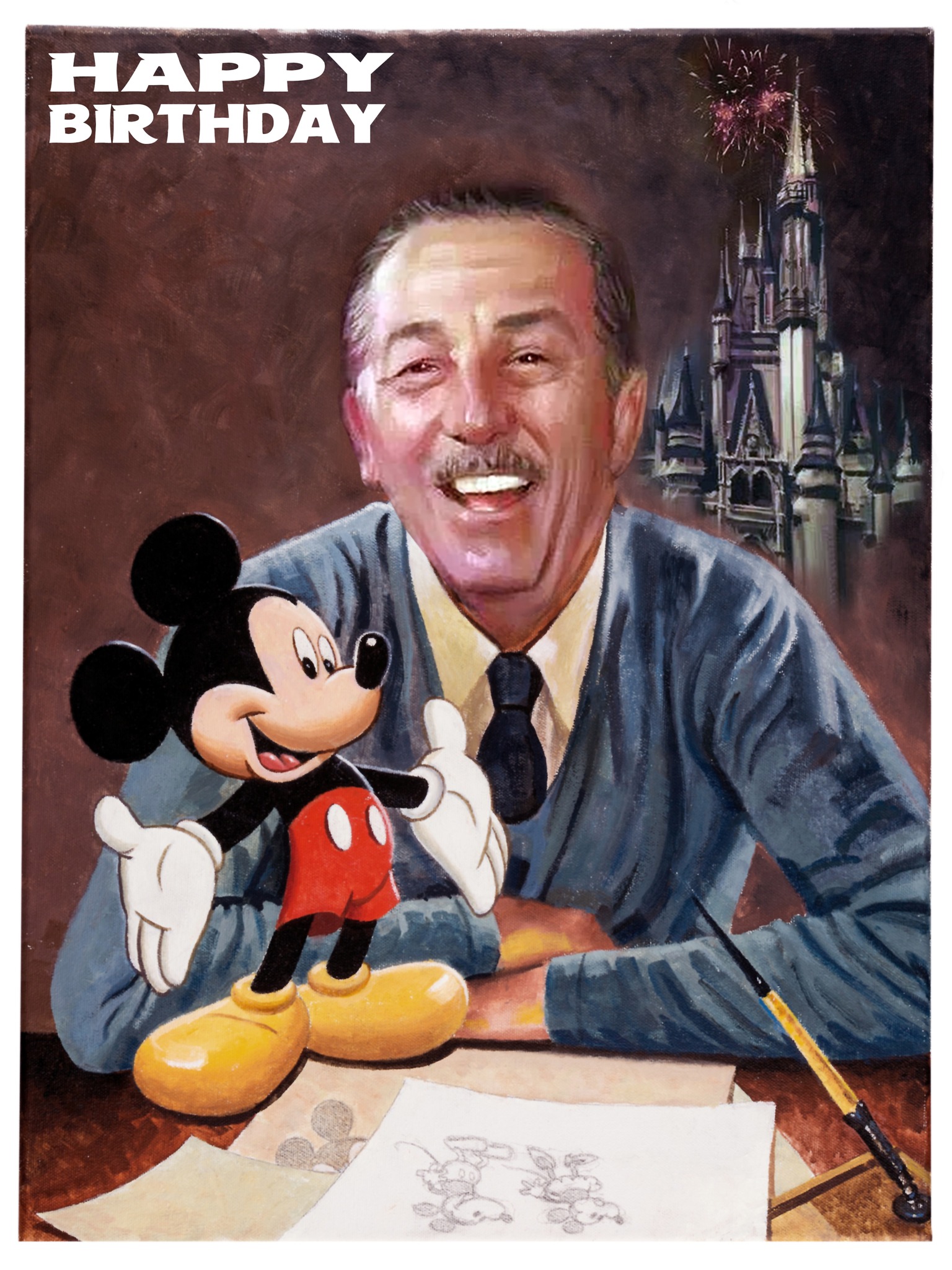 Buon Compleanno Walter Elias Disney