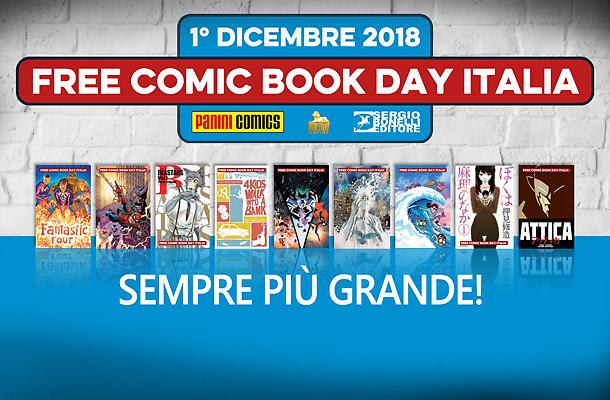 Free Comic Book Day Italia  2018
