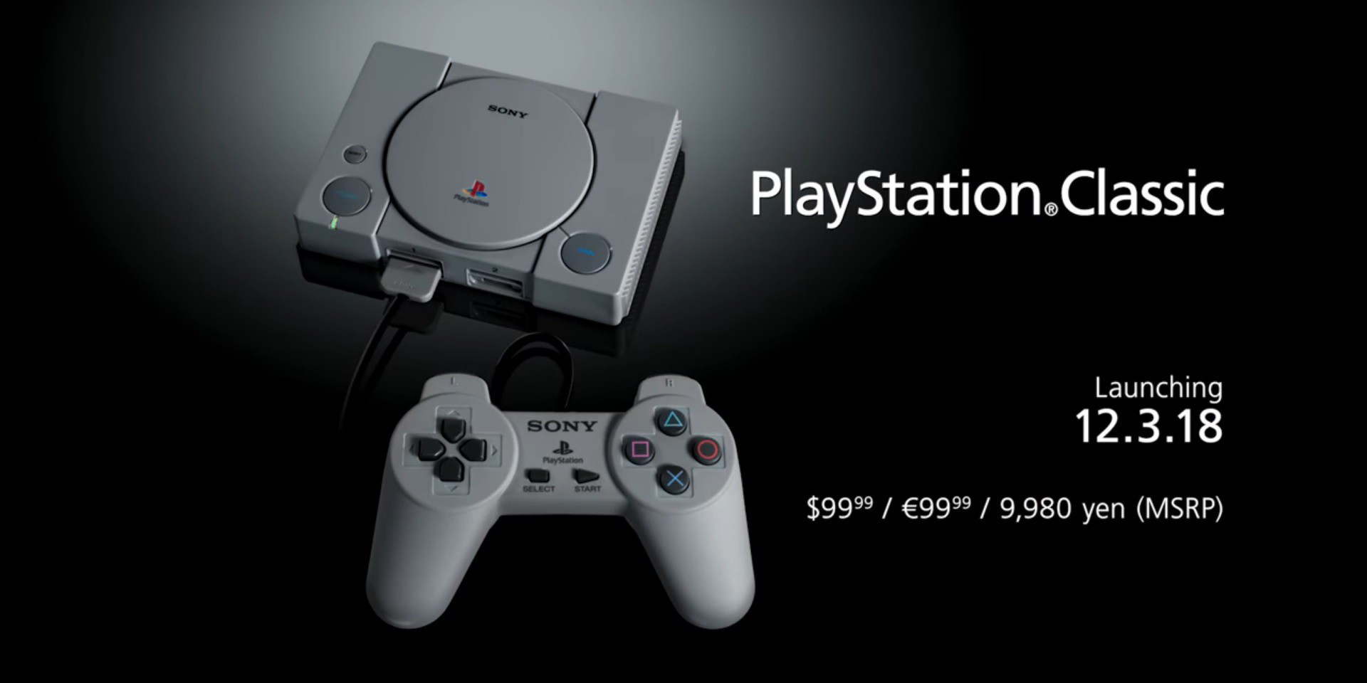 PlayStation Classic: ritorno al futuro