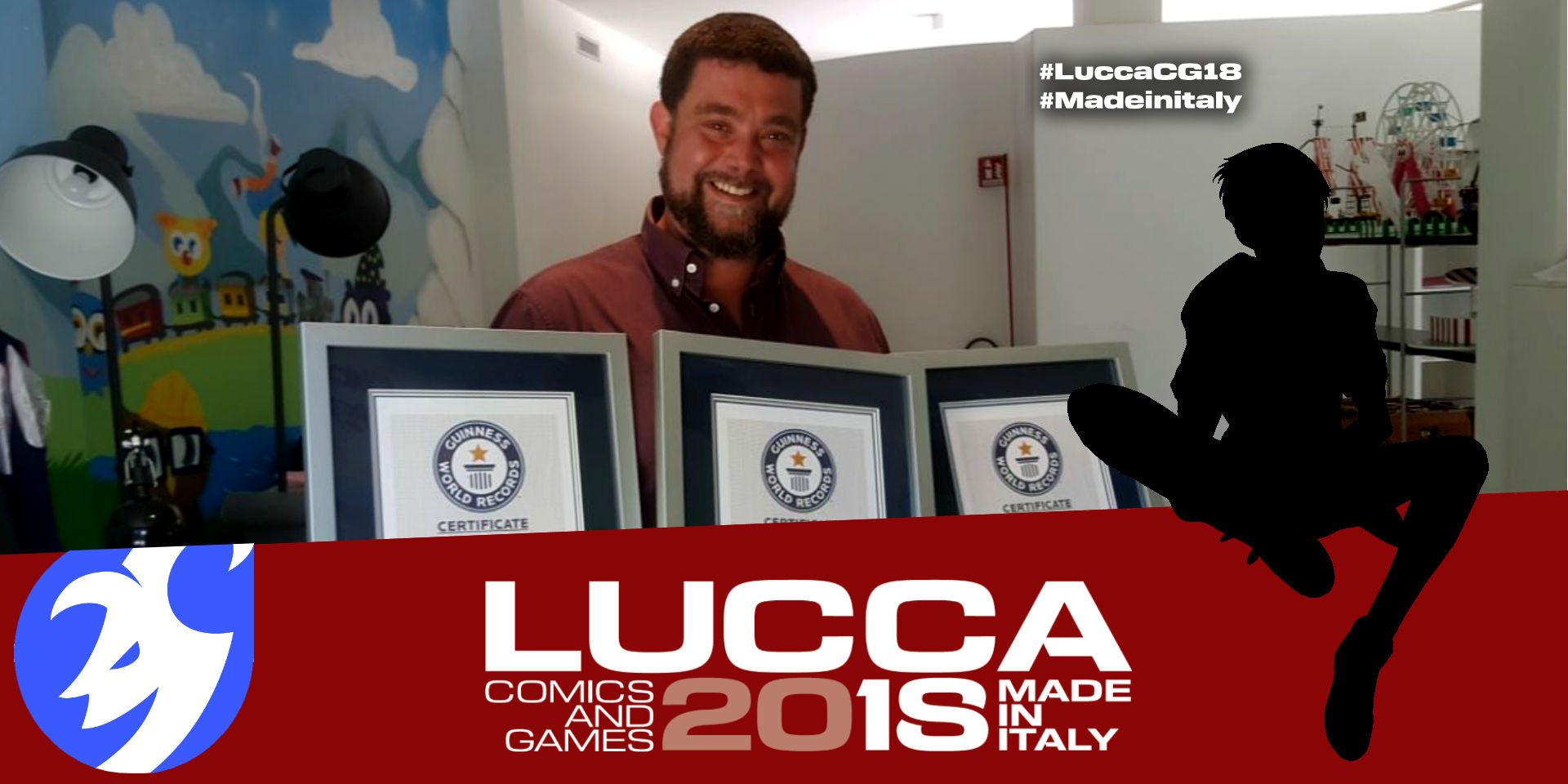 Gianluca Falletta a Lucca Comics & Games 2018