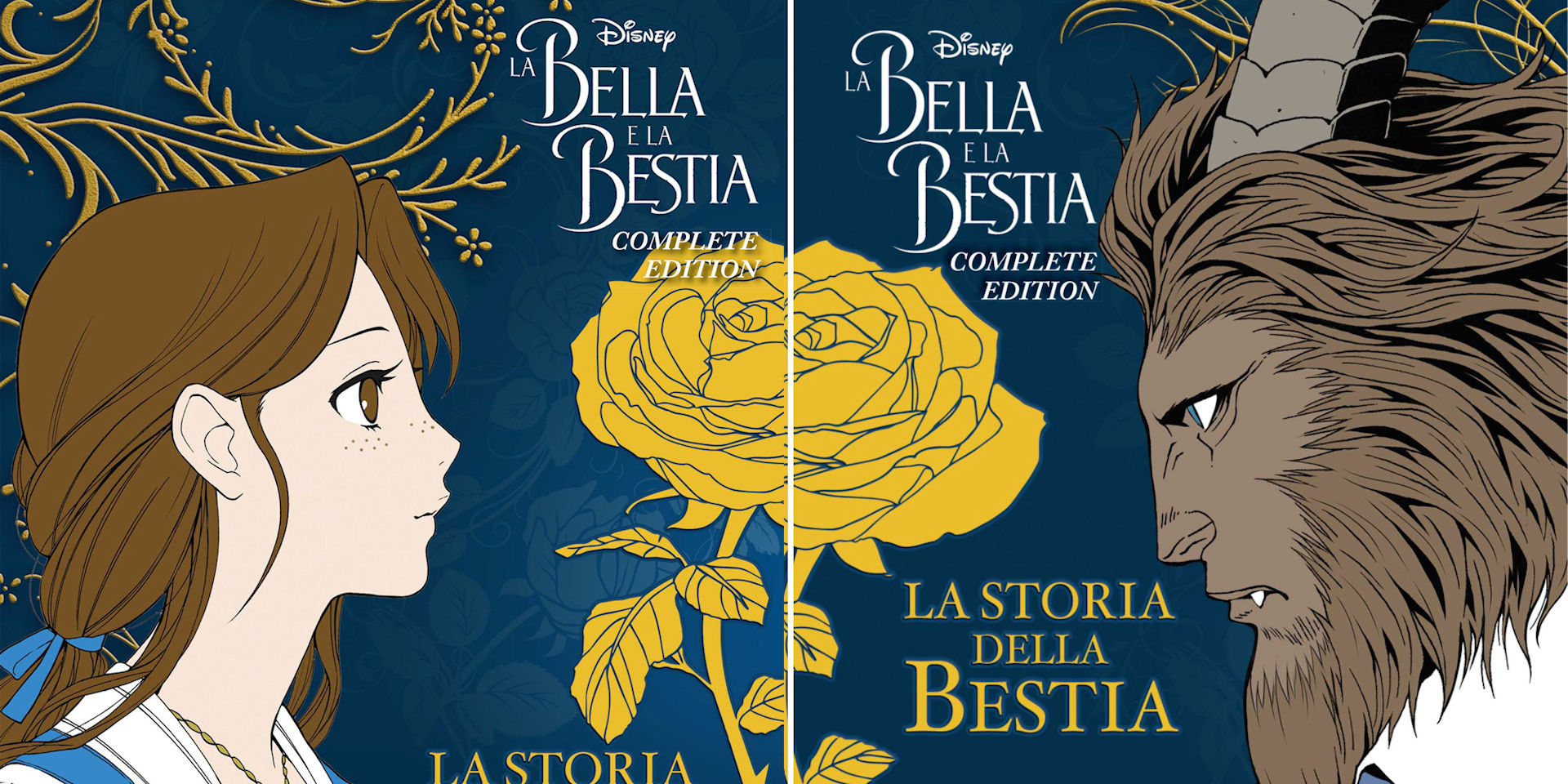 Il doppio manga de “La Bella e la Bestia”