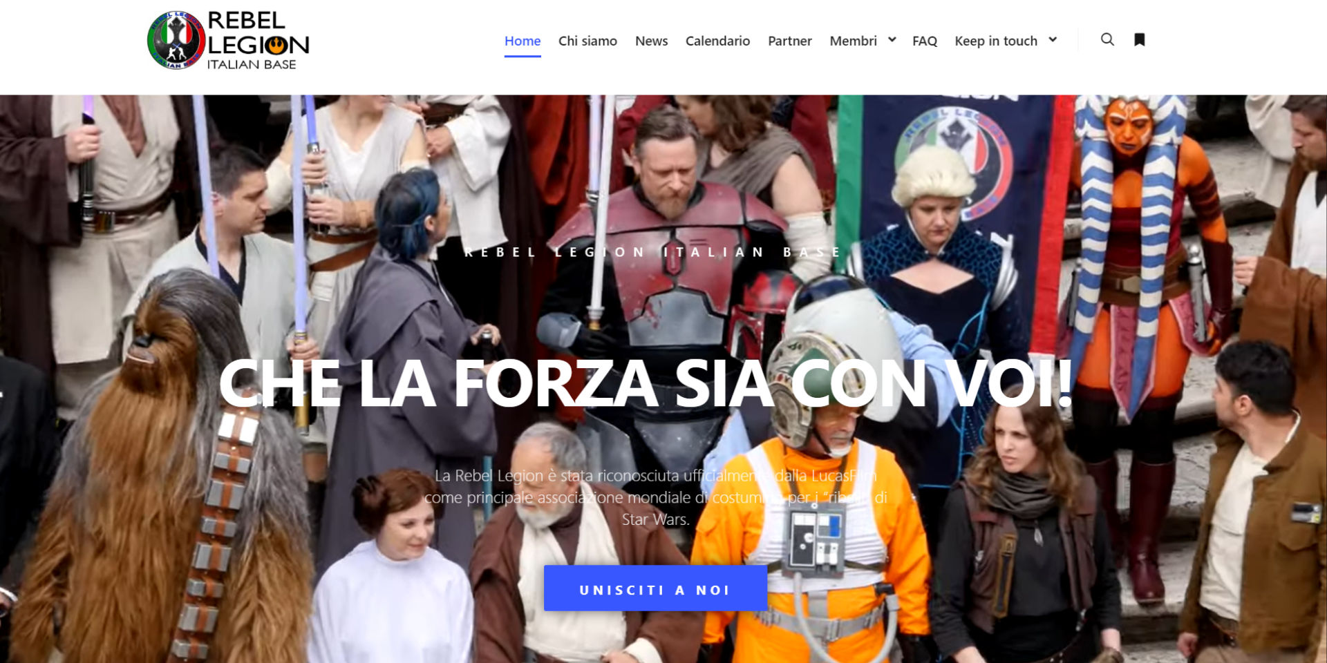 Online il nuovo sito della Rebel Legion Italian Base