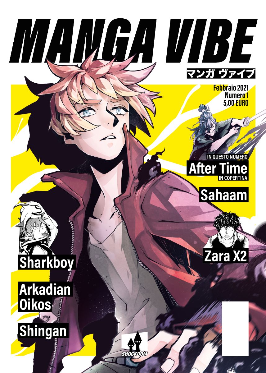 Shockdom annuncia “Manga Vibe”, la prima rivista al 100% di manga italiano