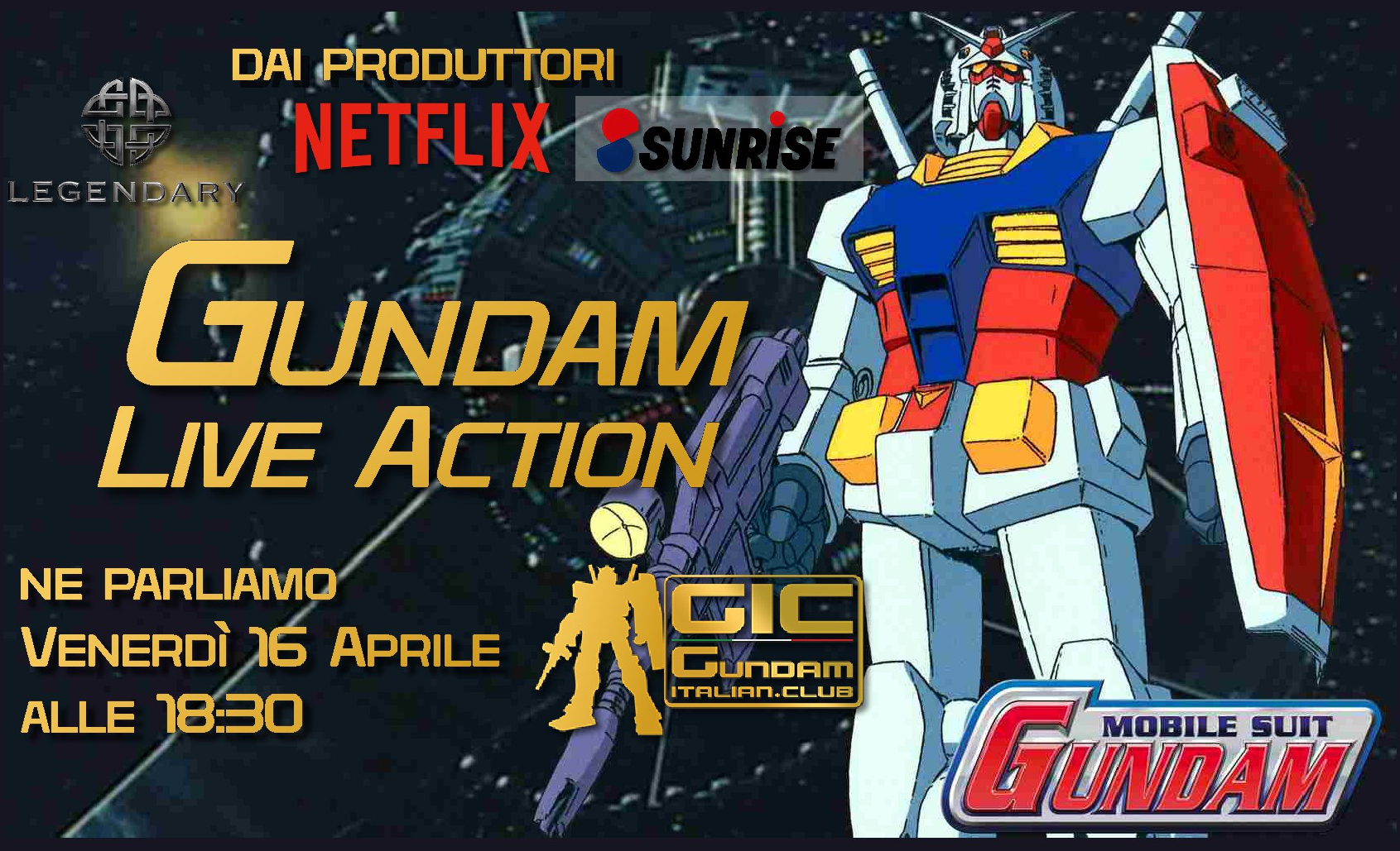 Gundam Live Action Talks!