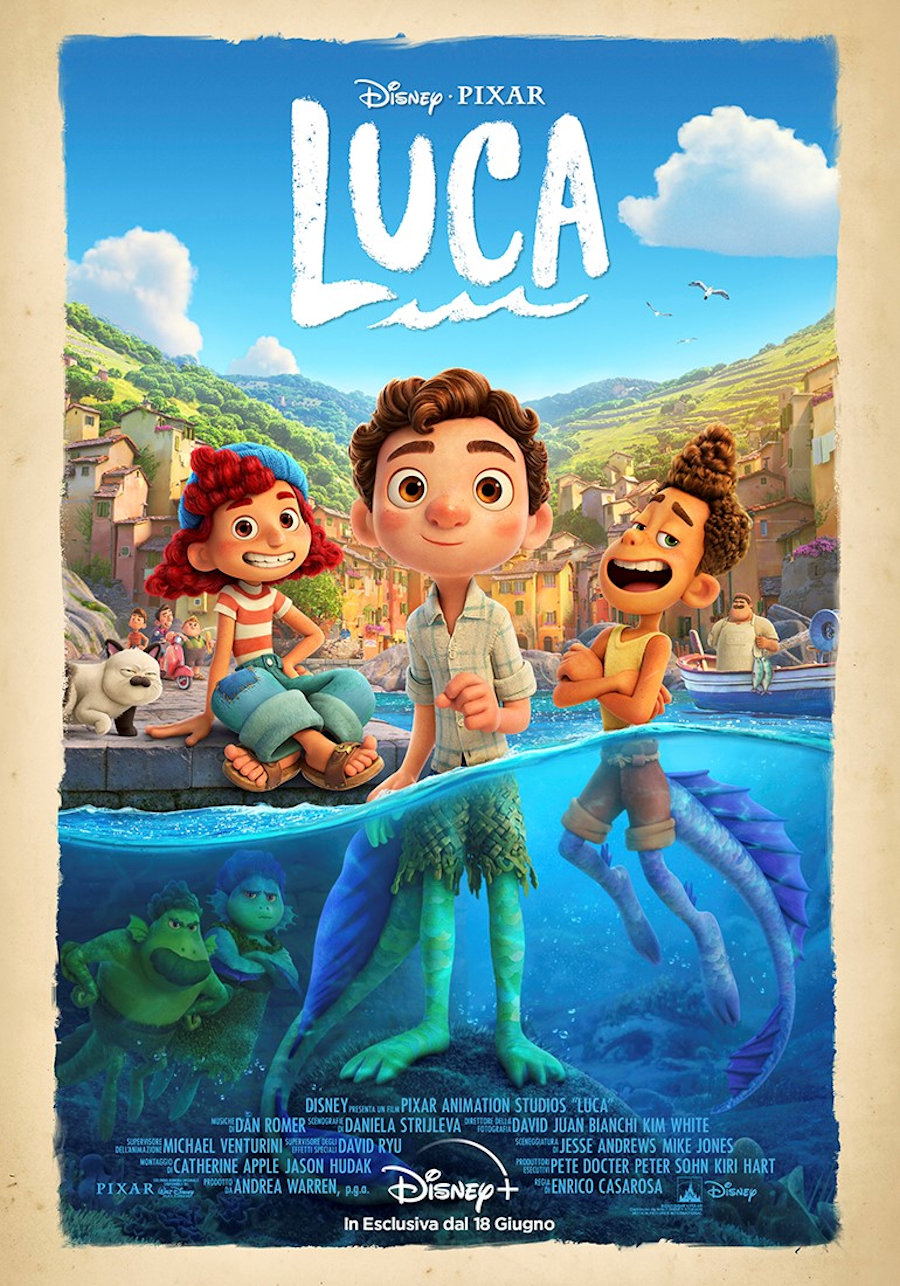 Luca, il film Pixar che celebra l’amicizia e l’Italia