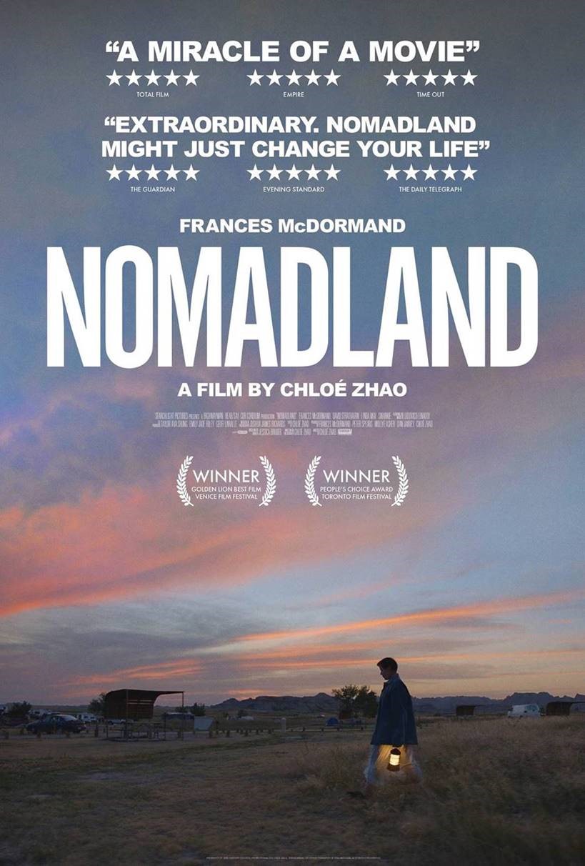 Nomadland al Cinema e su Star / Disney+