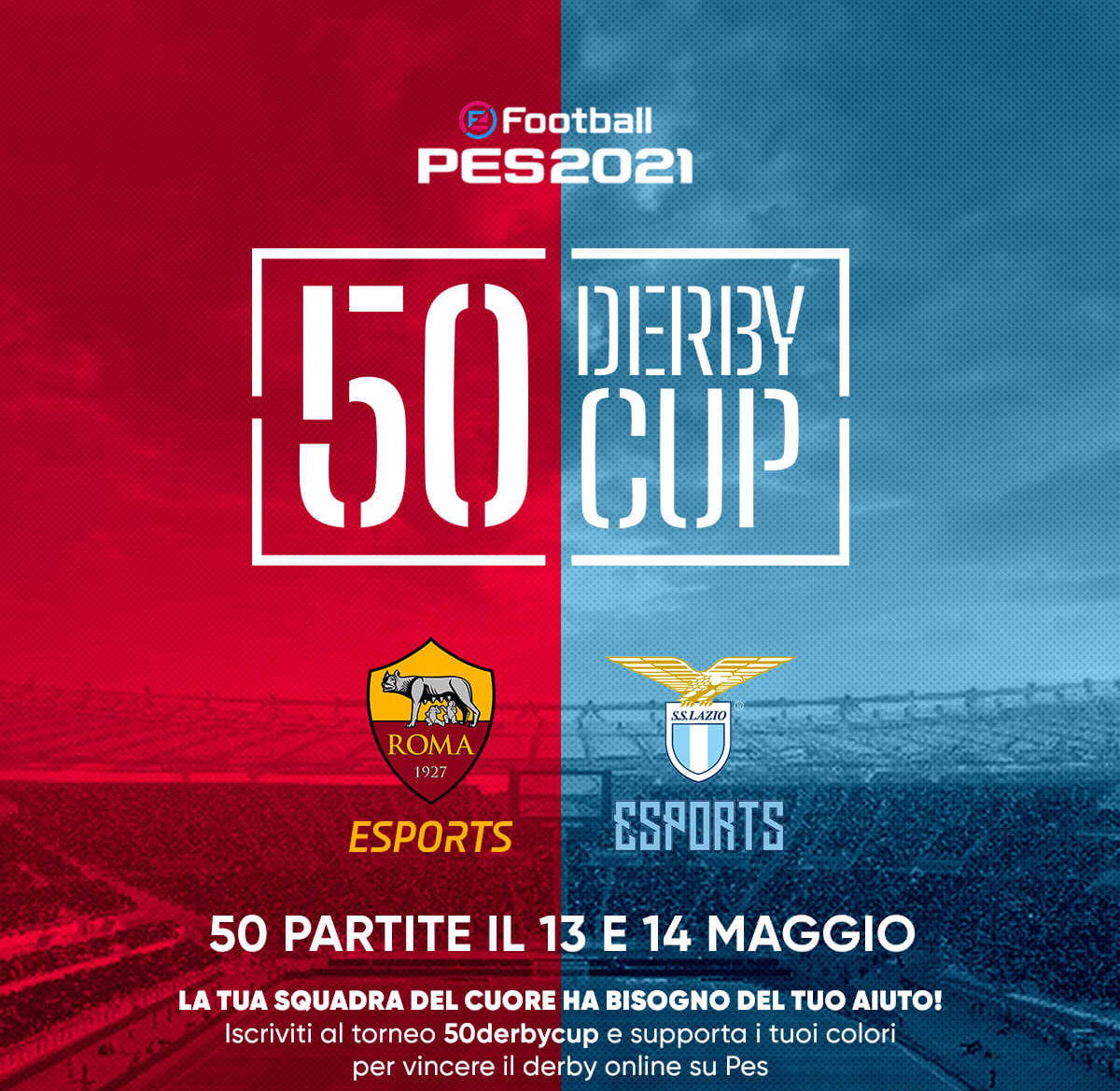 50 Derby Cup: il derby lo giochi tu