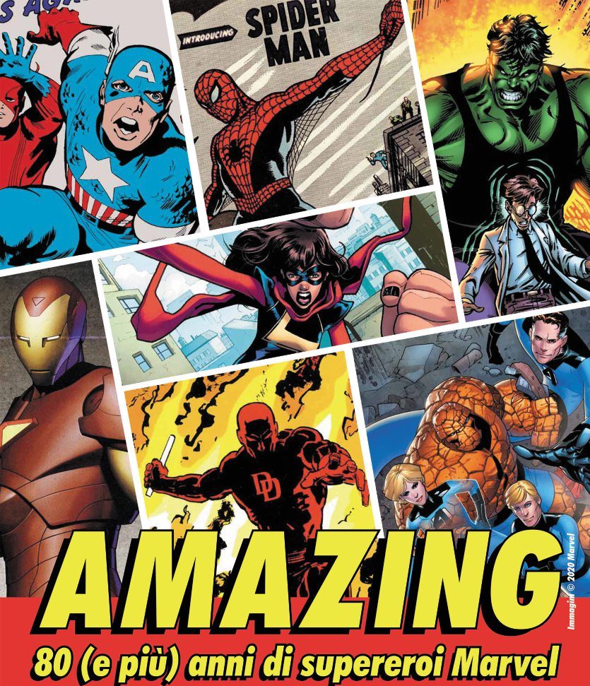 Il Wow riparte con Amazing – 80 e più anni di Supereroi Marvel