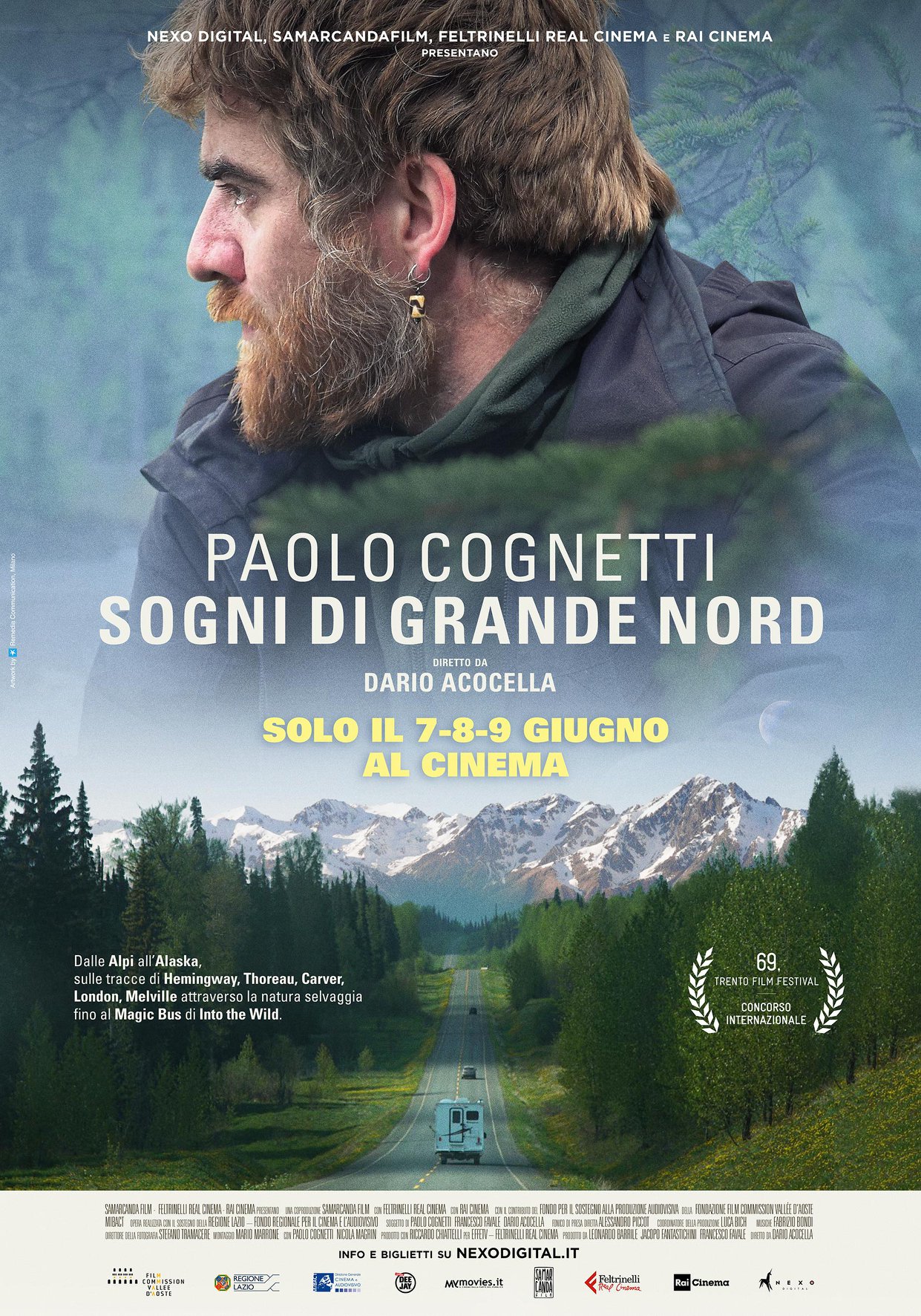 Al cinema il 7, 8, 9 giugno “Paolo Cognetti. Sogni di Grande Nord”