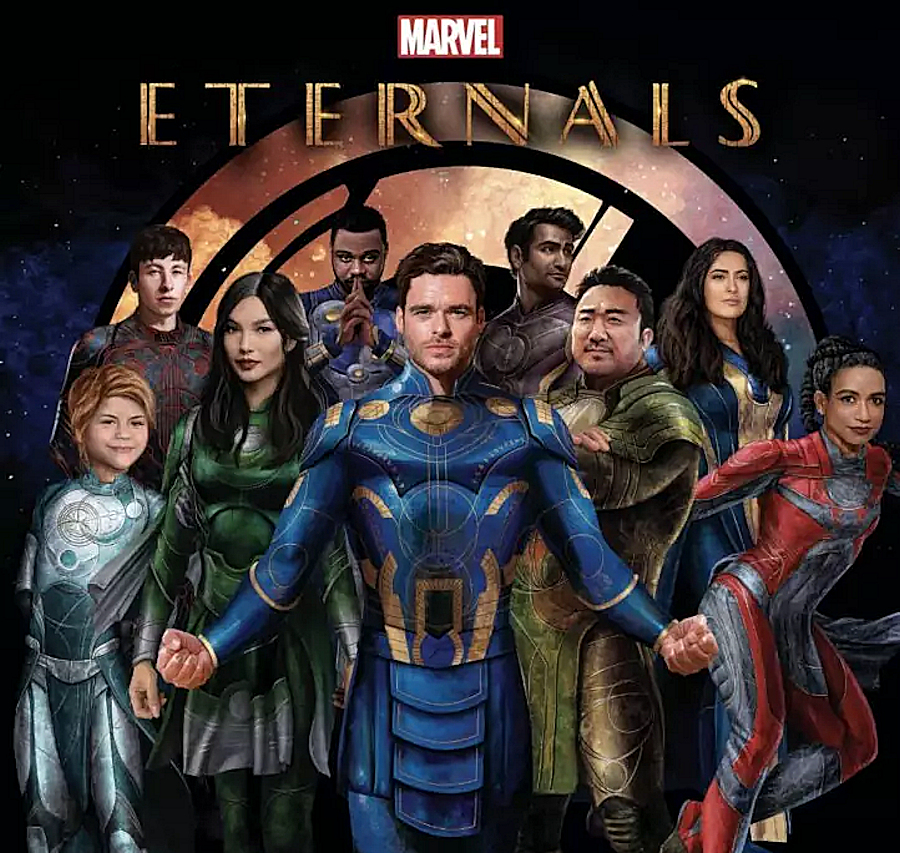 Eternals: il primo trailer del film Marvel Studios