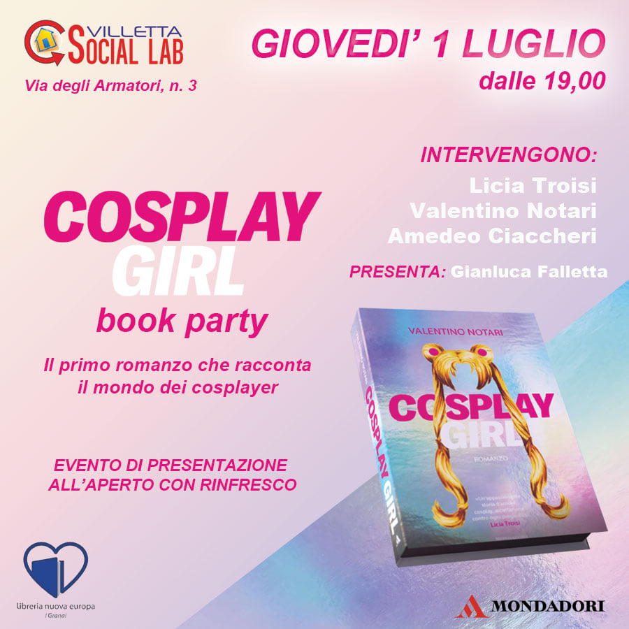 Cosplay Girl Book Party: 01 Luglio 2021