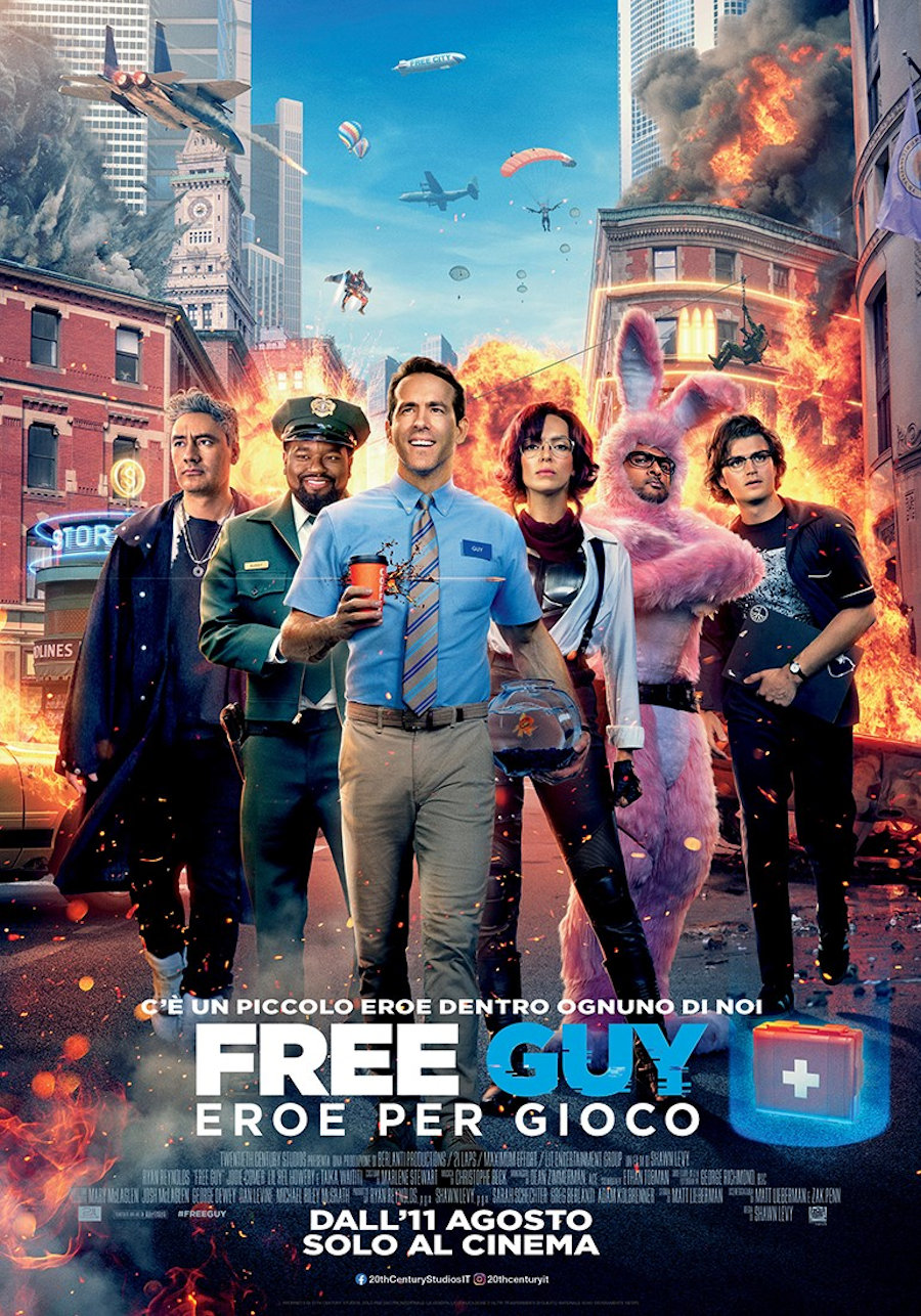 Free Guy – Eroe per Gioco: i nuovi poster
