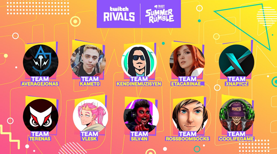 Il Twitch Rivals x Riot Games Summer Rumble inizia in tutta Europa