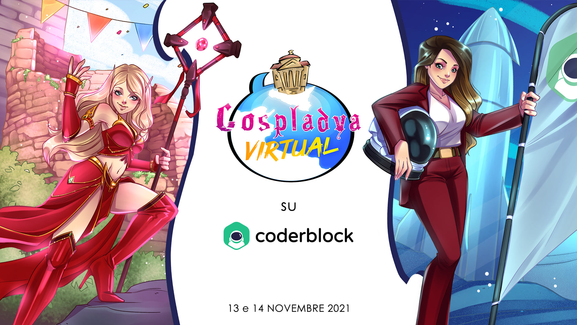 Cospladya Virtual Edition: 13 e 14 Novembre 2021