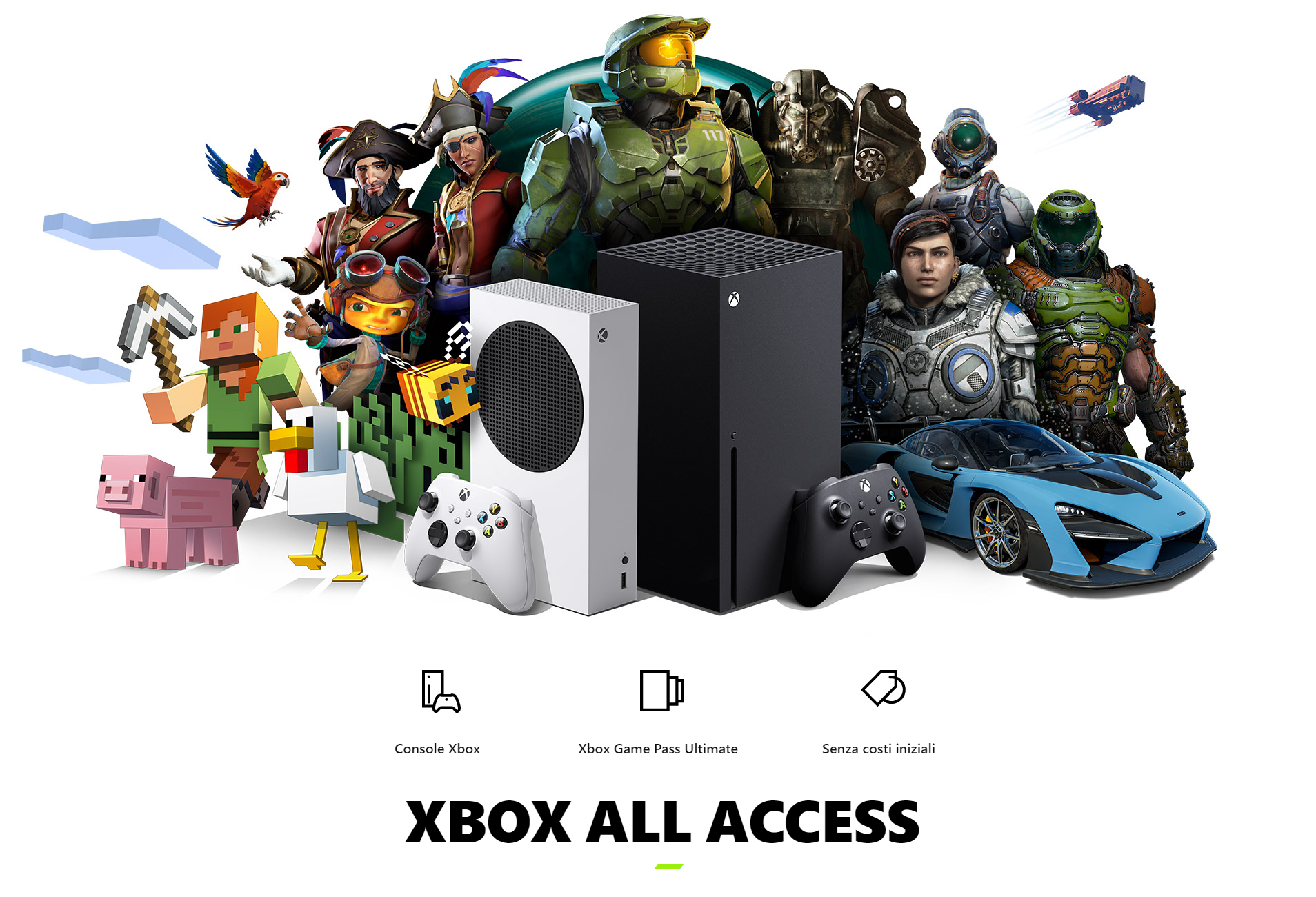 Arriva in Italia Xbox All Access
