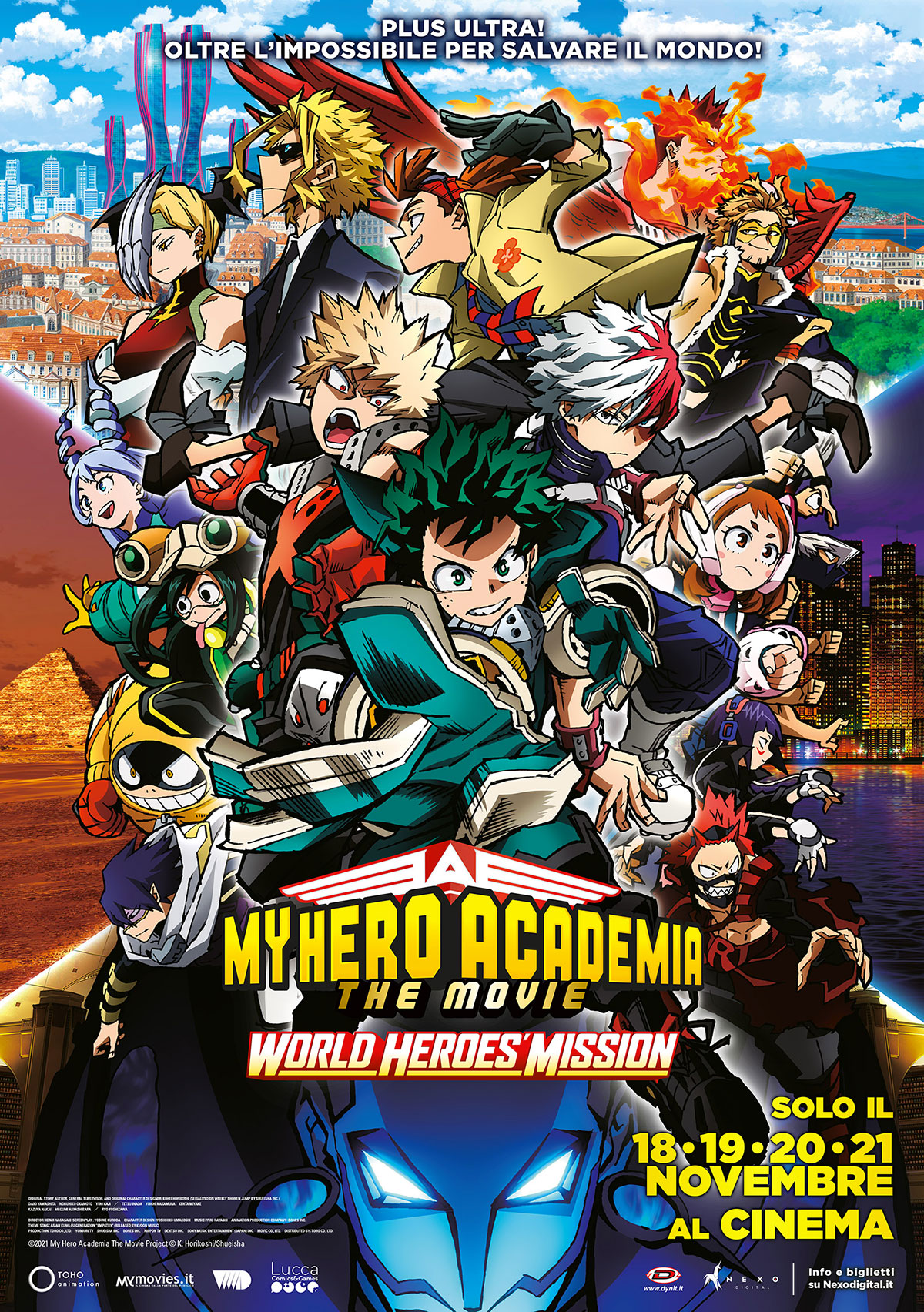 My Hero Academia World Heroes Mission finalmente è qui!