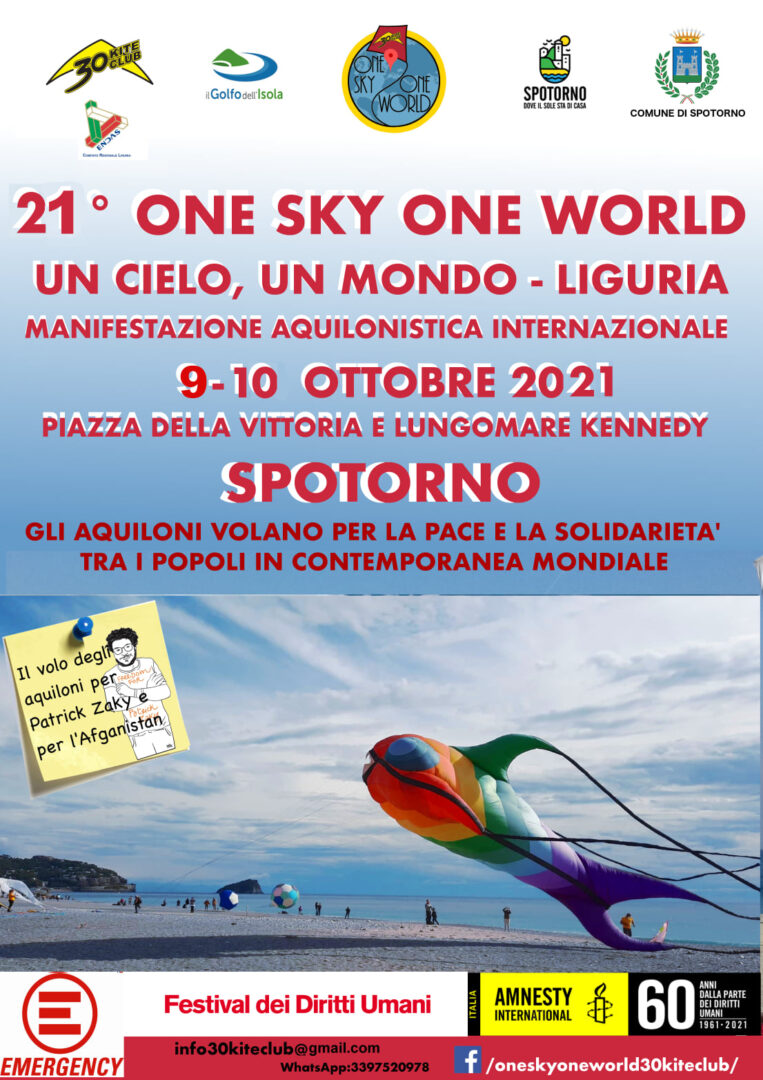 One Sky One World: tornano a volare gli aquiloni per la pace