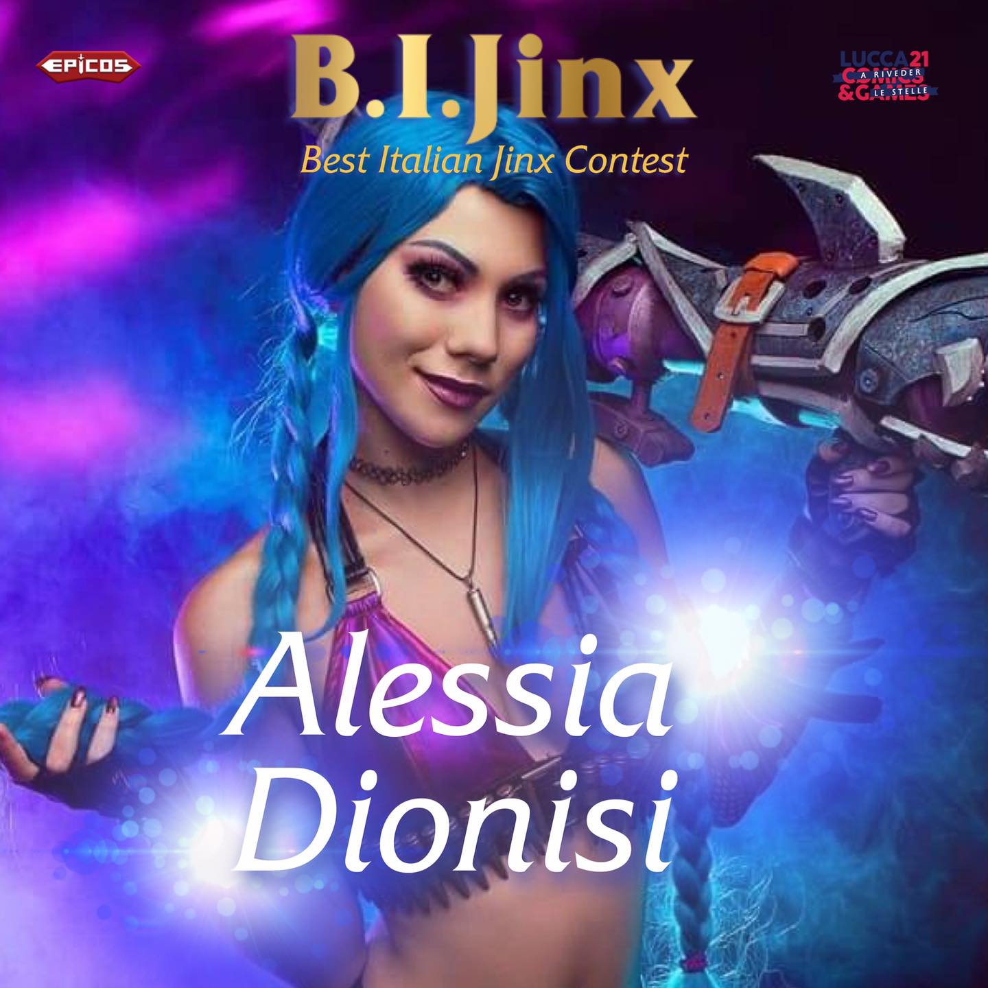 Alessia Dionisi è l’Official Italian Jinx Cosplayer