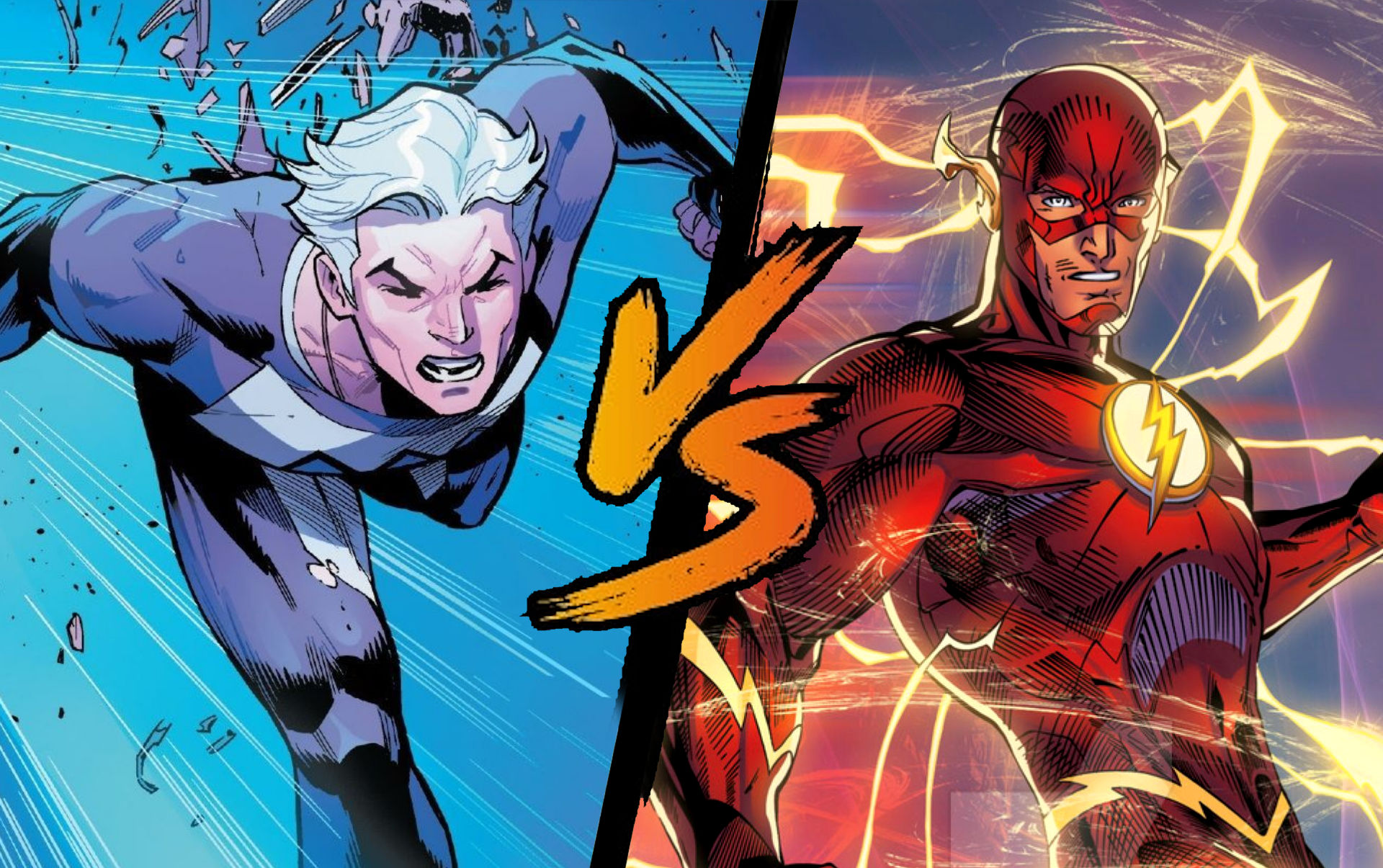 Quicksilver (Marvel) vs Flash (DC Comics)
