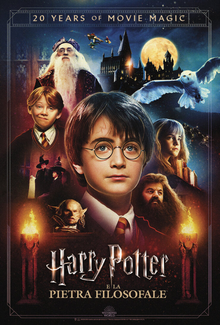 La collezione dei primi 7 Harry Potter su