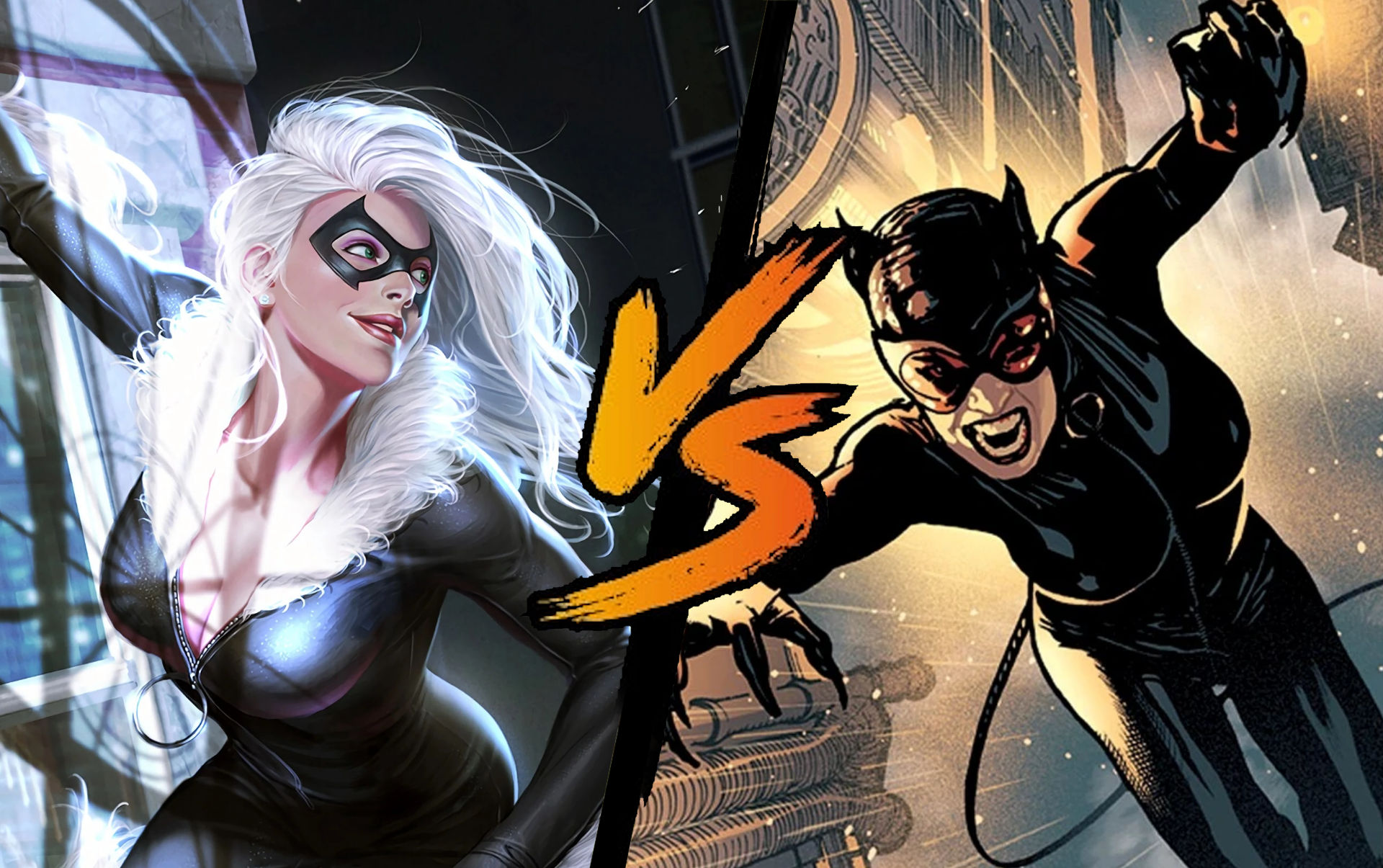 Black Cat (Marvel) vs Catwoman (DC Comics) 