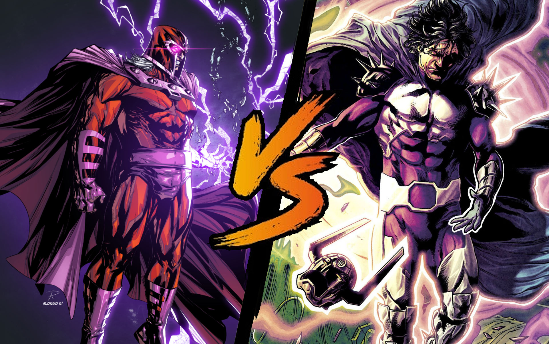 Magneto (Marvel) vs Dottor Polaris (DC Comics)