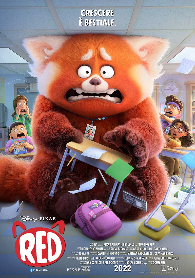Red, il panda rosso di Pixar Animation Studios