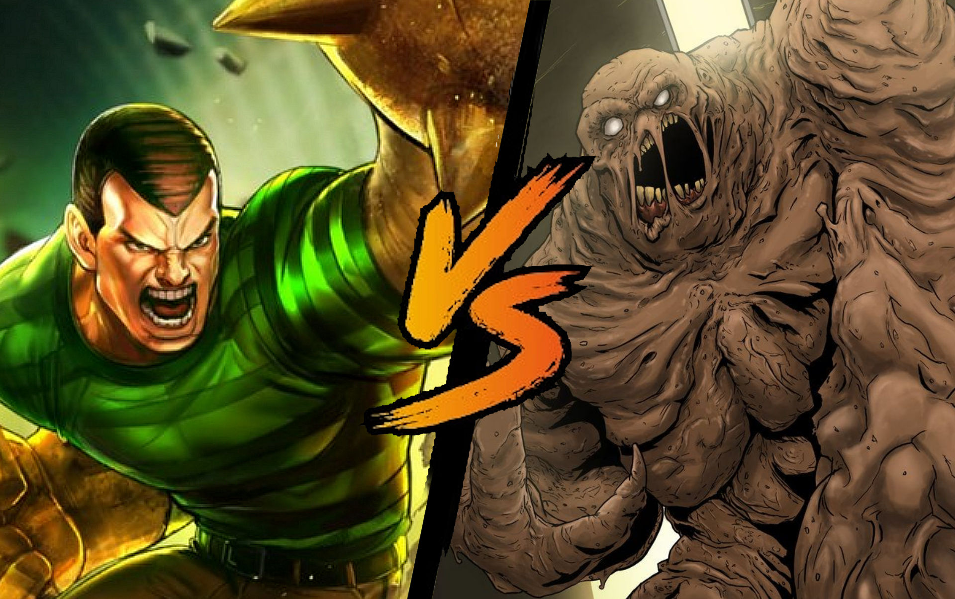 Sandman (Marvel) vs Clayface (DC Comics)