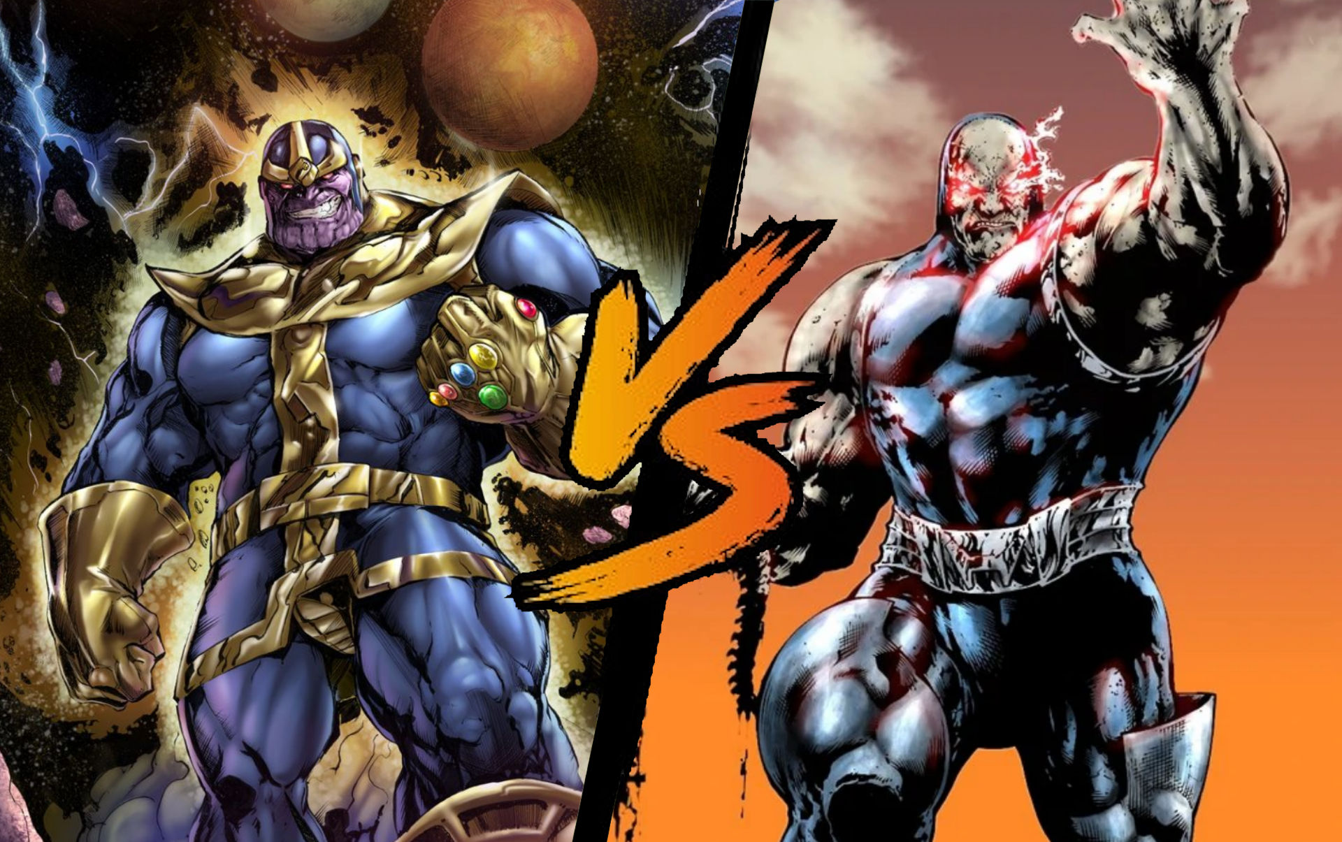 Thanos (Marvel) vs Darkseid (DC Comics)