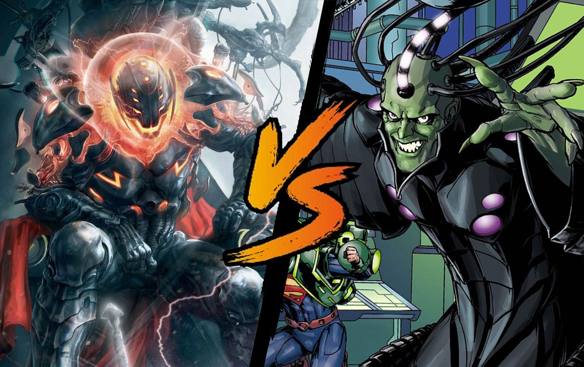 Ultron (Marvel) vs Brainiac (DC Comics)