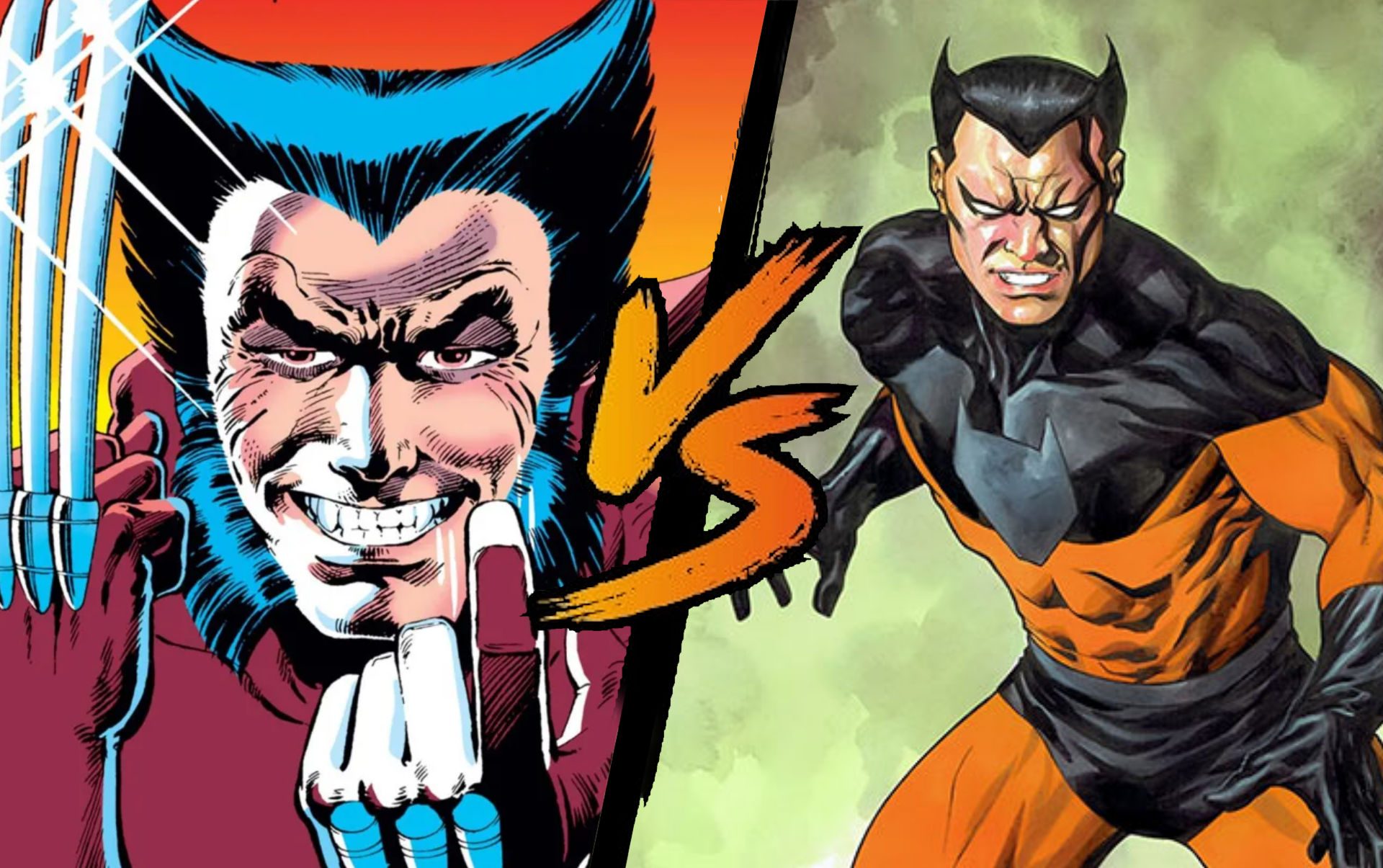 Wolverine (Marvel) vs Timber Wolf (DC Comics)
