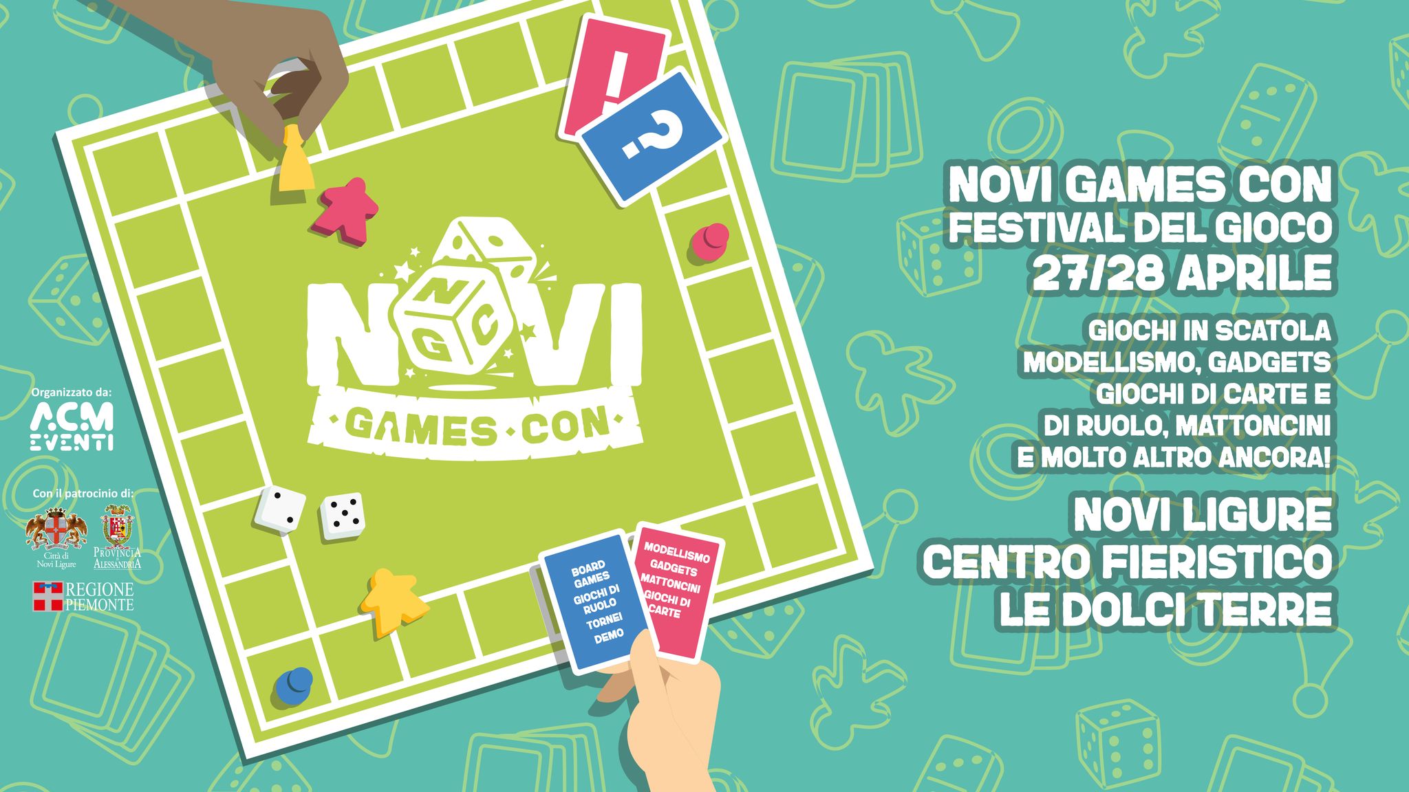 Novi Games Con, il festival del gioco di Novi Ligure torna il 27 e 28 aprile 2024