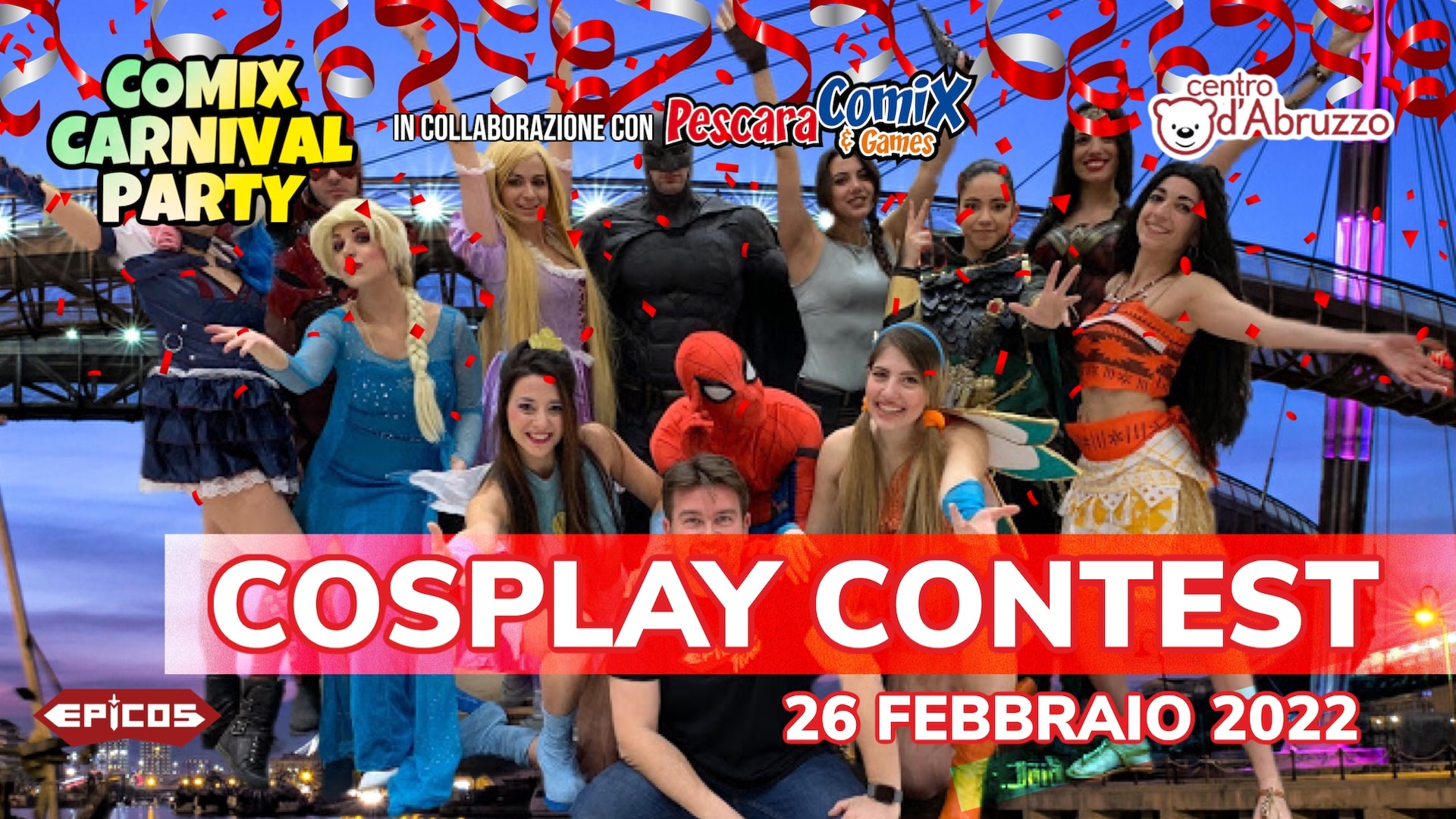 Comix Carnival Party – Cosplay Contest 2022