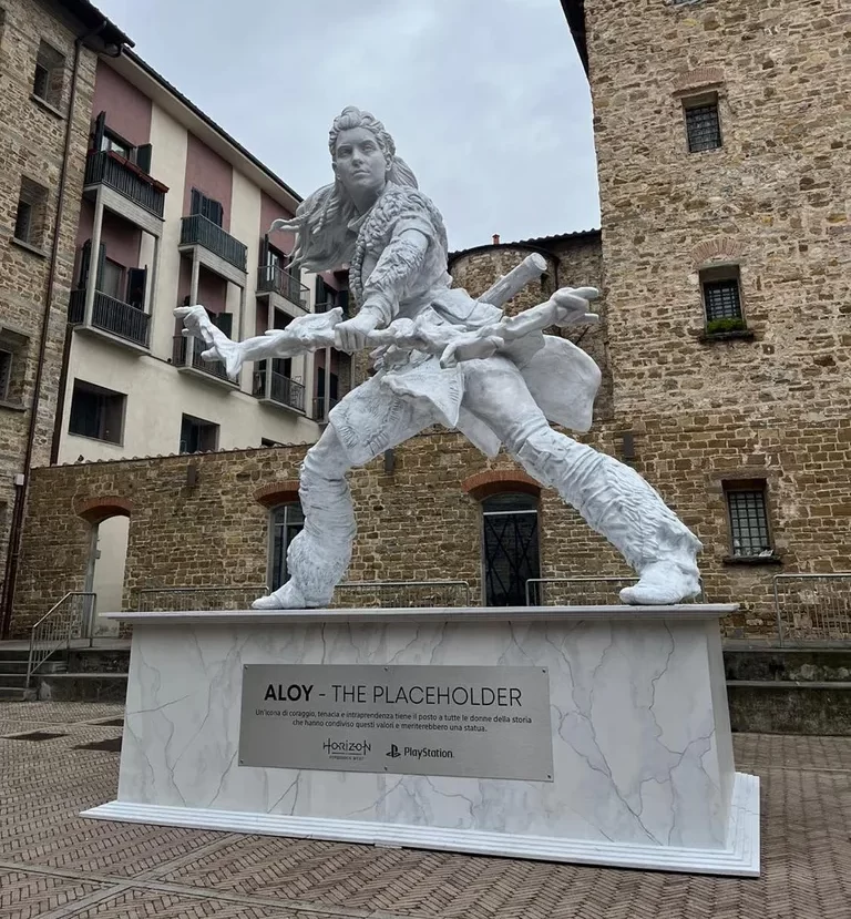 La statua di Aloy a Firenze