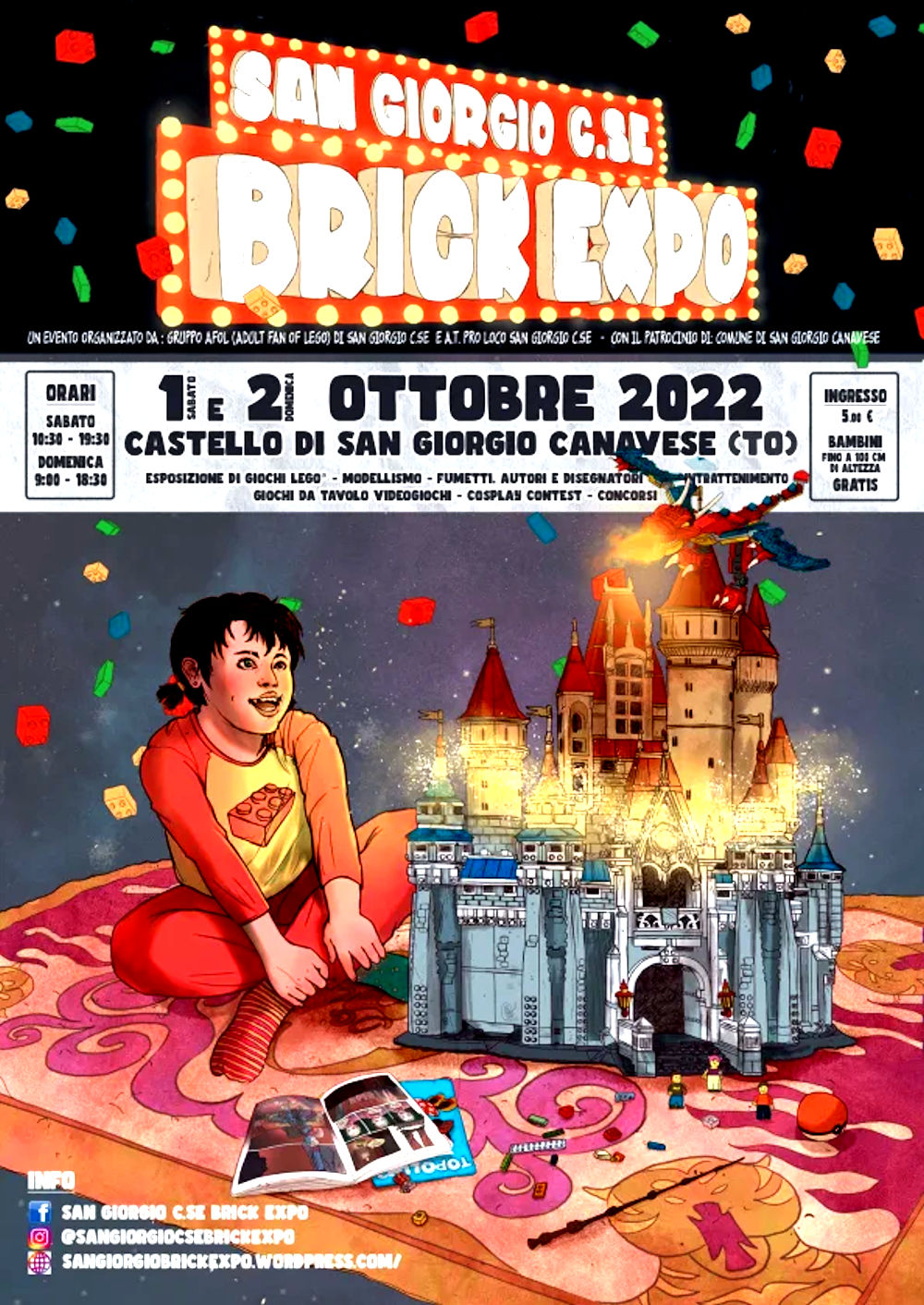 Ritorna il “San Giorgio C.se Brick Expo”, l’1 e il 2 ottobre 2022