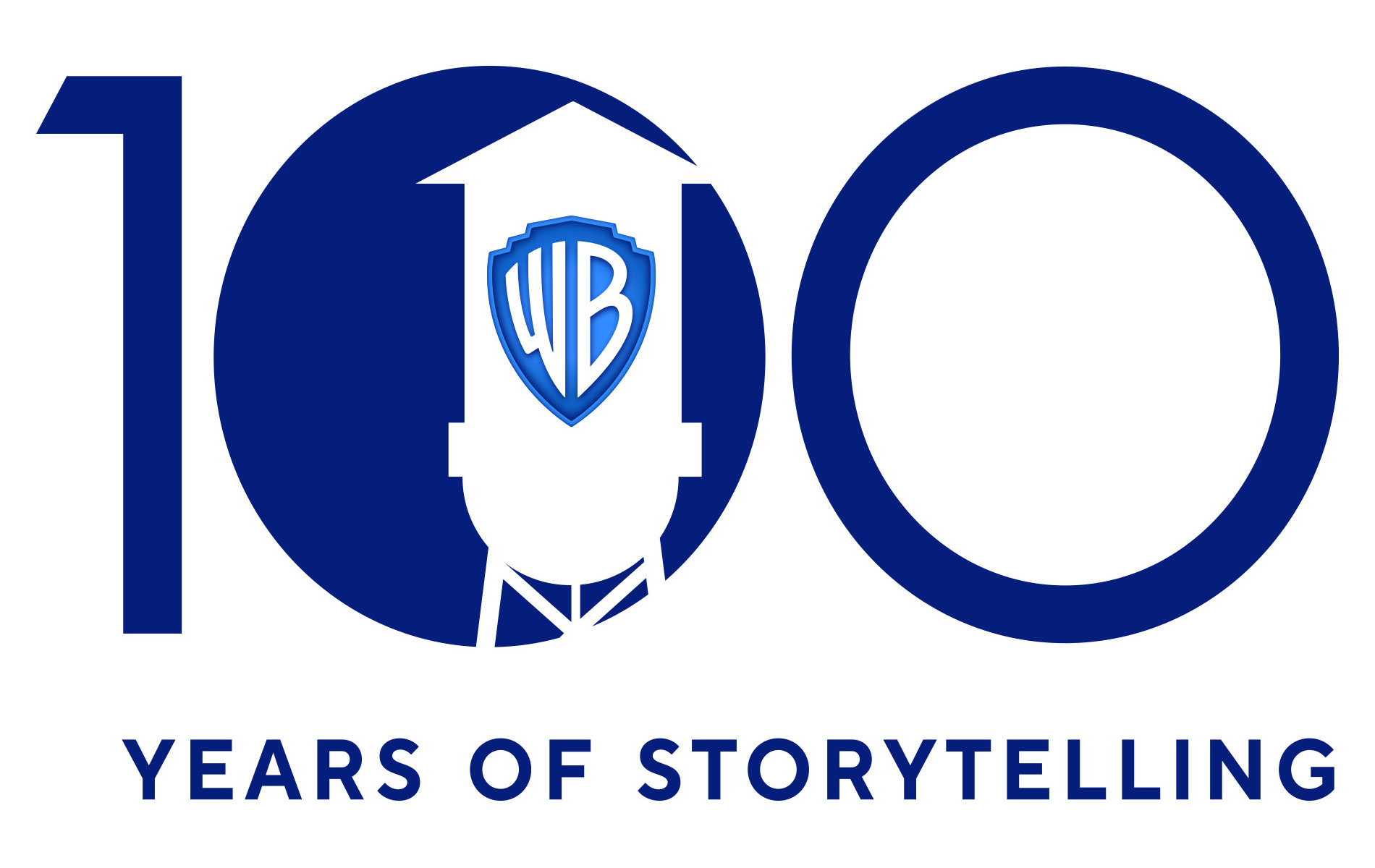 Il logo del Centenario di Warner Bros.