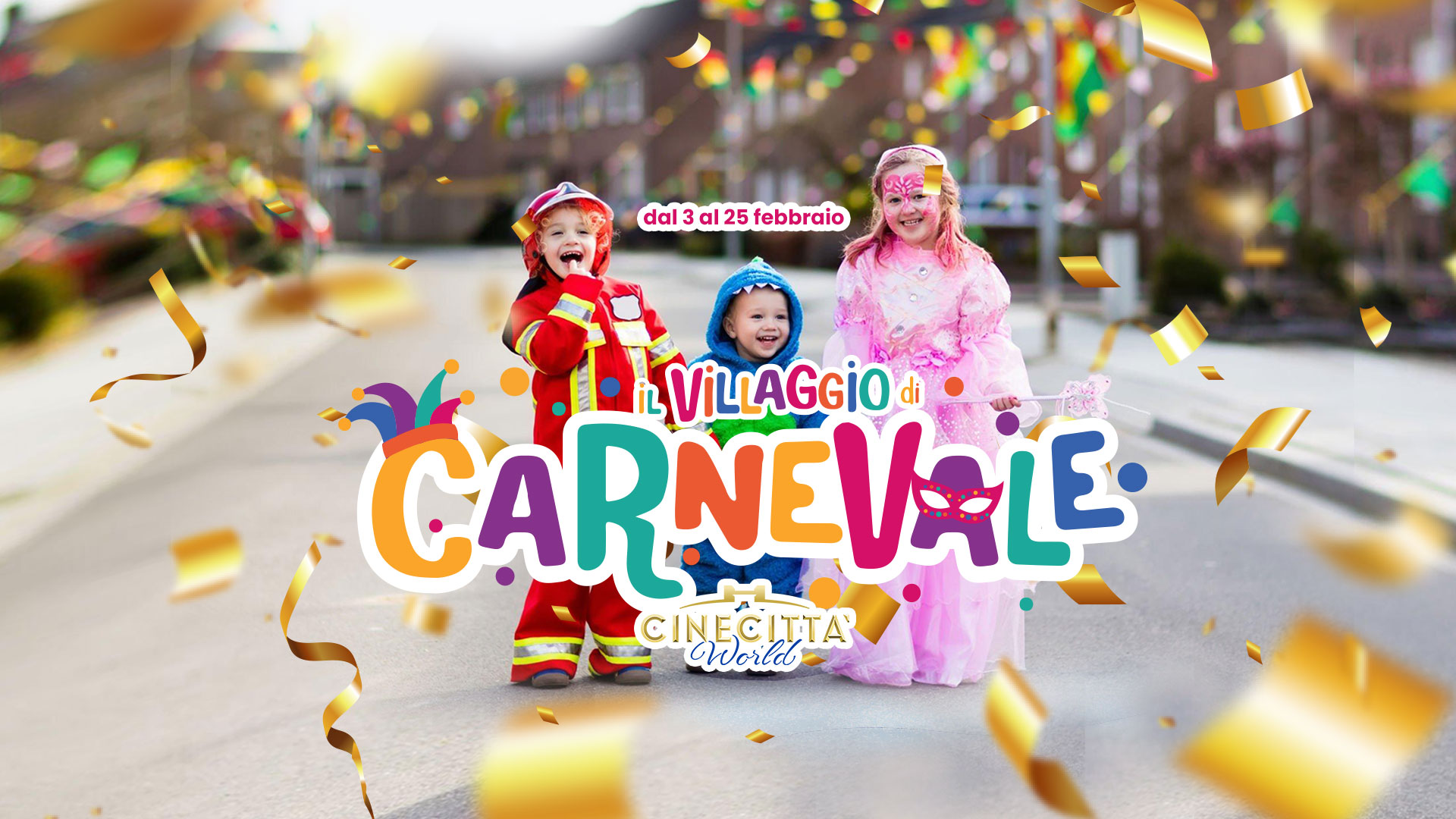 Il Villaggio di Carnevale di Cinecittà World
